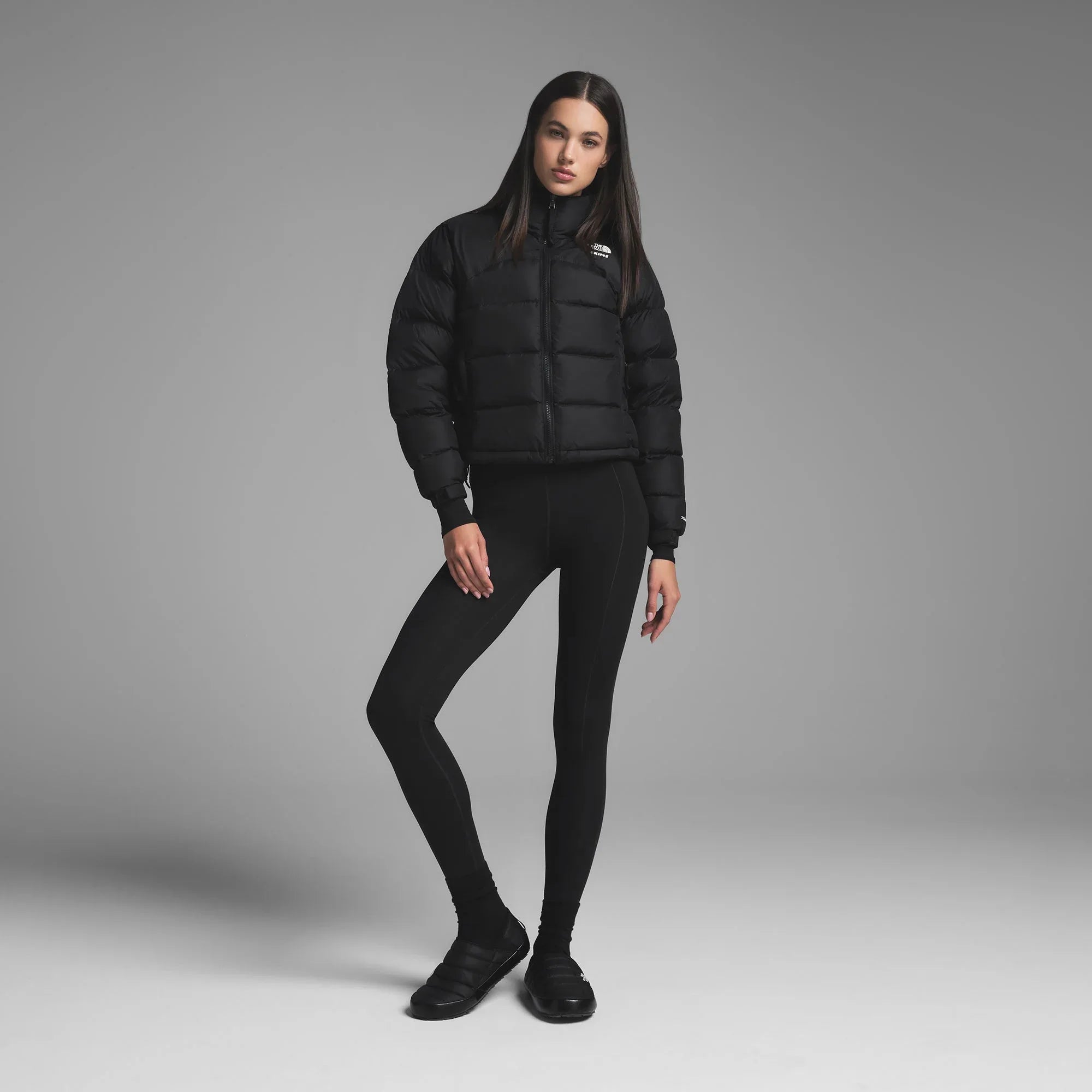 SKIMS THE NORTH FACE X 2000 RETRO NUPTSE JACKET | ONYX - DONDURUCUSWEATER - My Suti