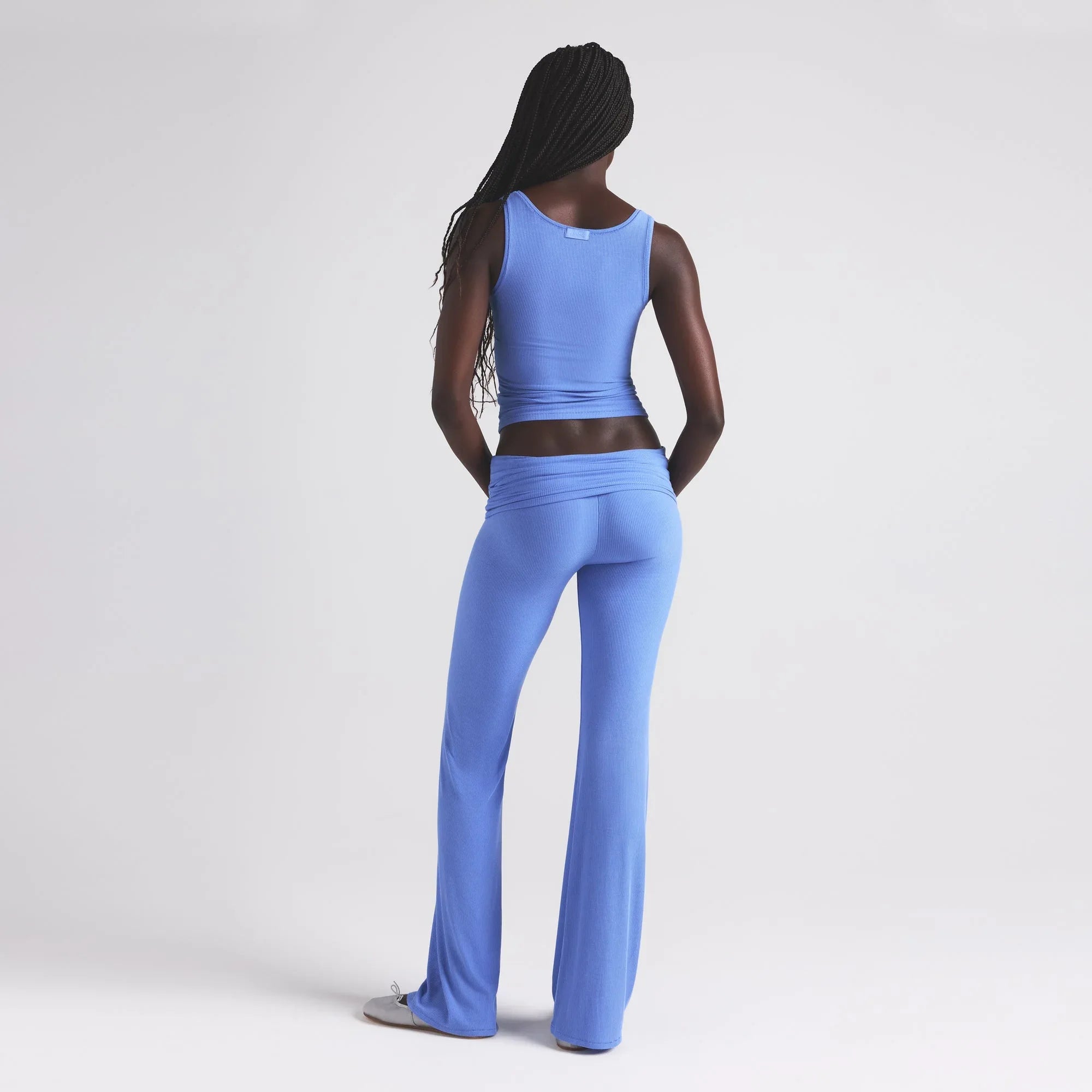 SKIMS SOFT LOUNGE FOLDOVER PANT | CIELO - TAYT - My Suti