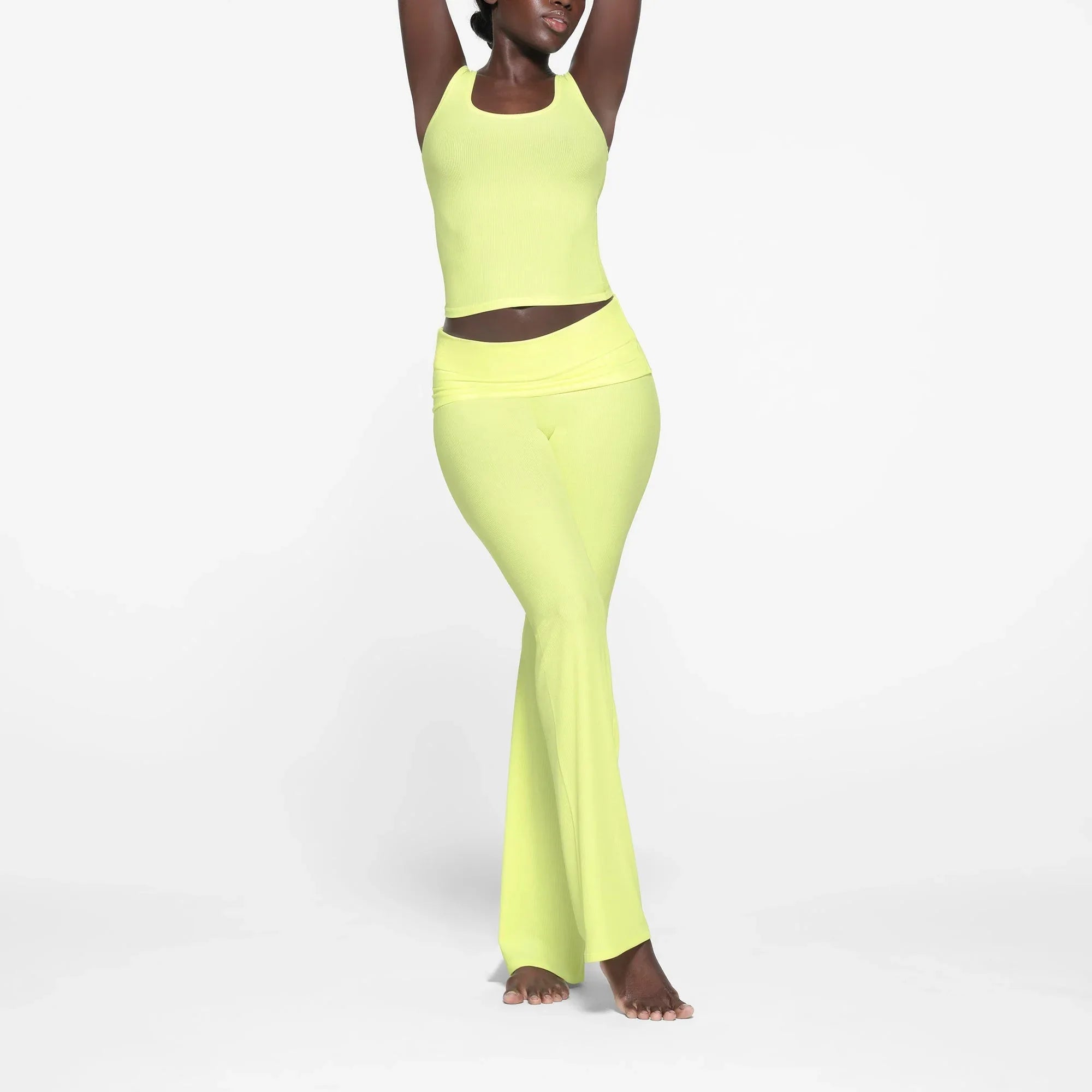 SKIMS SOFT LOUNGE FOLDOVER PANT | LEMONADE - TAYT - My Suti