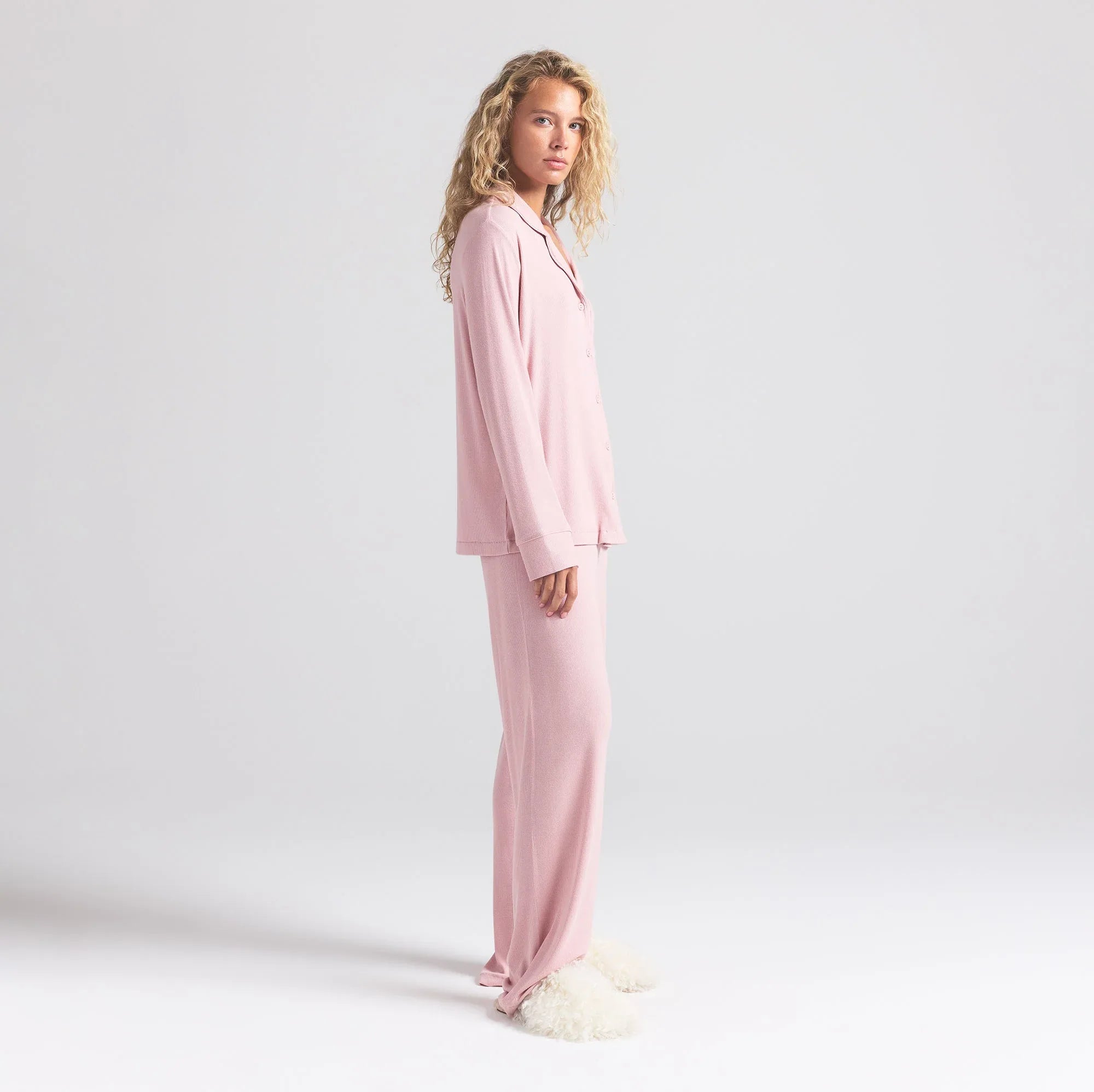 SKIMS SOFT LOUNGE SLEEP SET | MORGANITE - TAKIM - My Suti