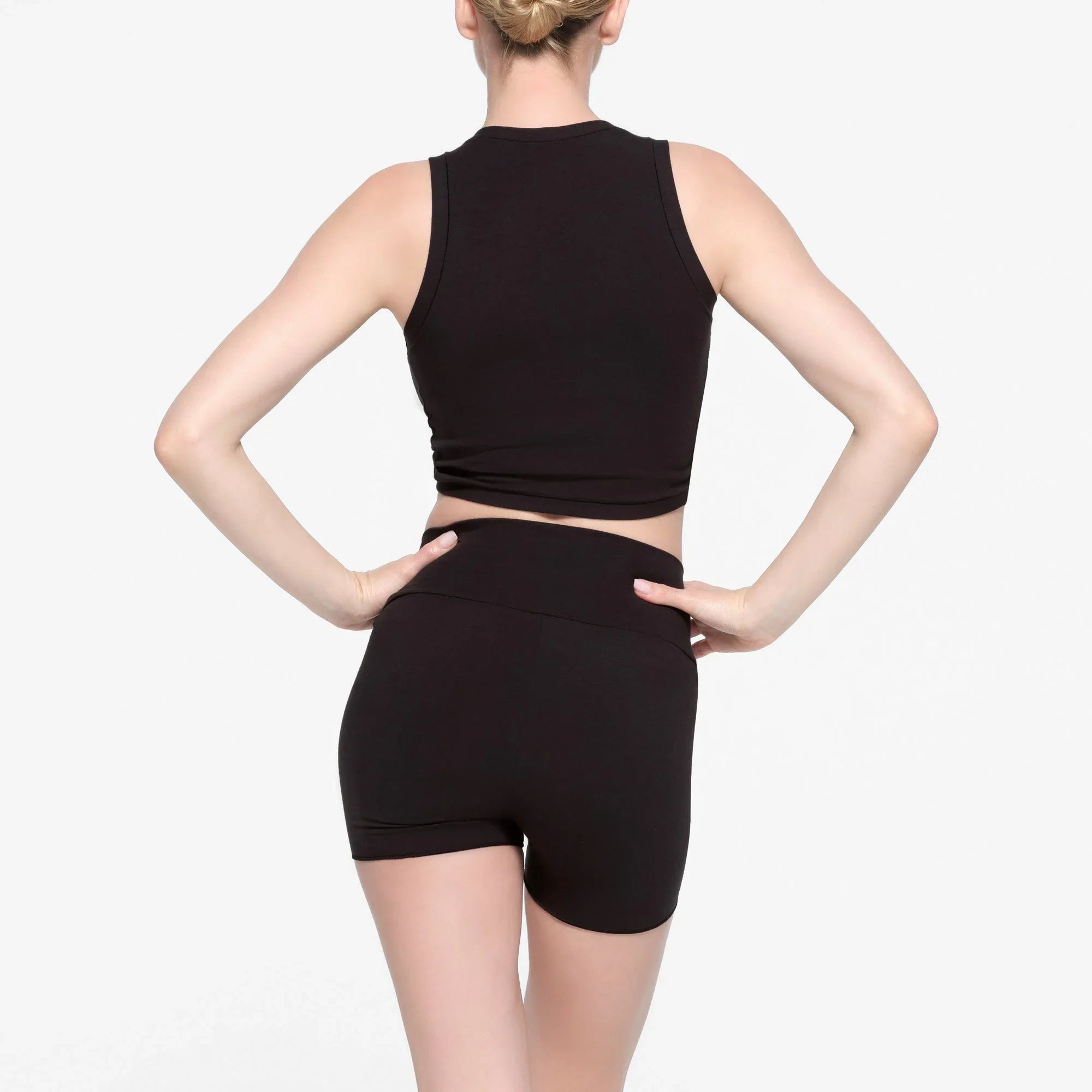 SKIMS COTTON TWIST CROPPED TANK | SOOT - TİŞÖRT - My Suti