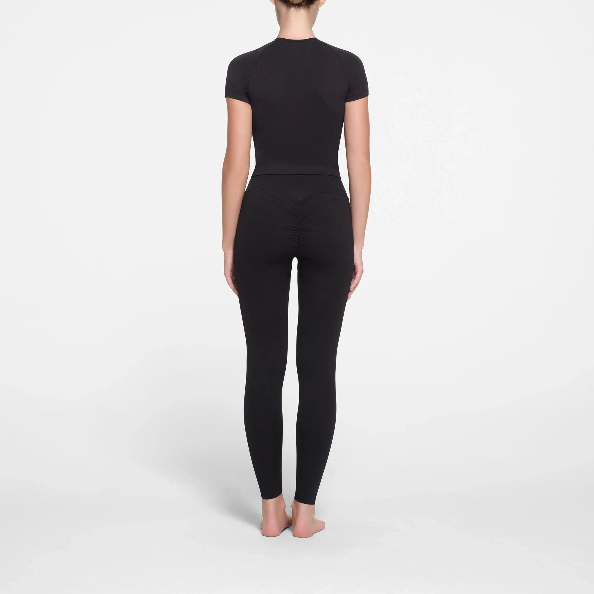 SKIMS CONTOUR NYLON T-SHIRT | ONYX - TİŞÖRT - My Suti