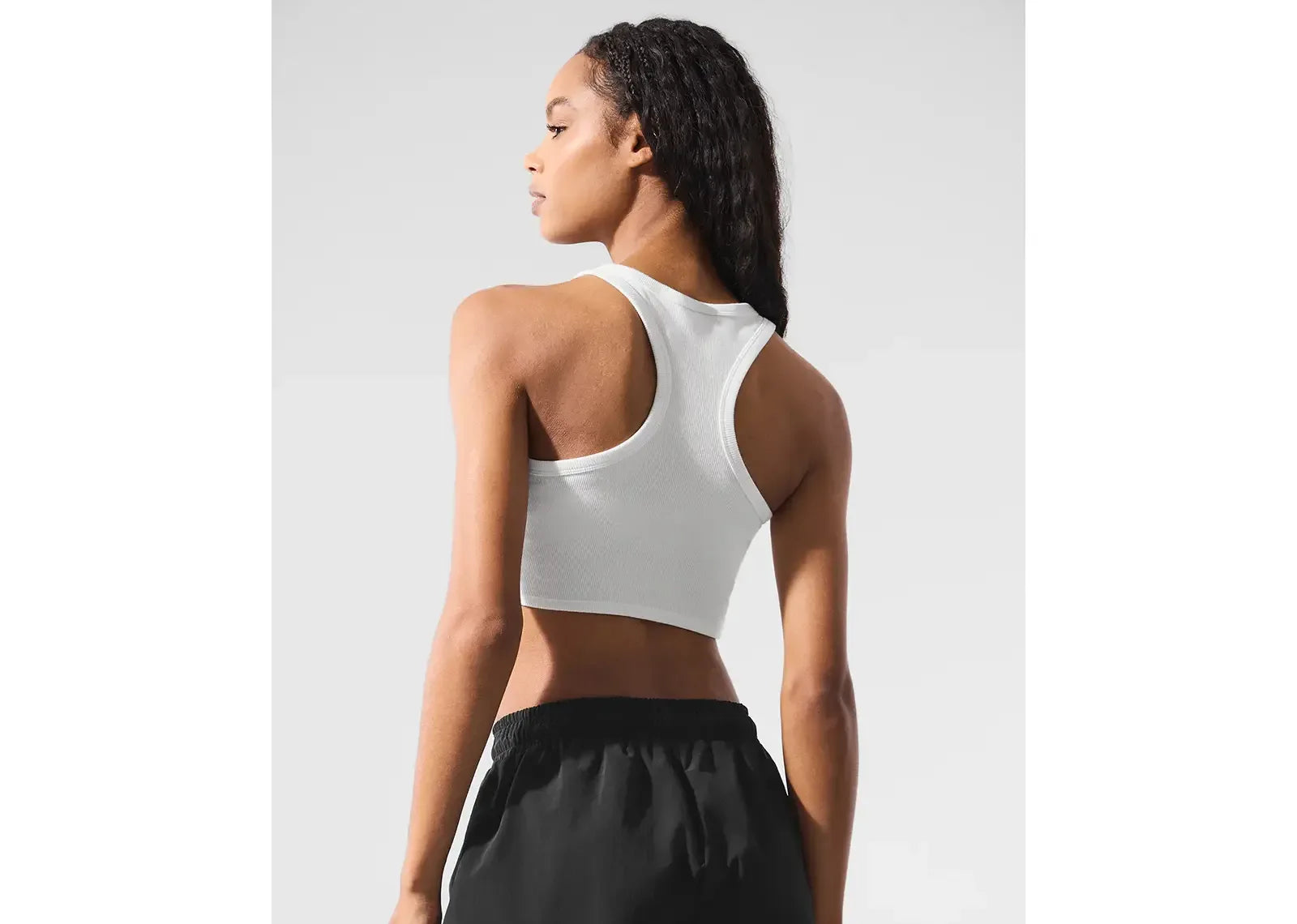 Alo Yoga Aspire Tank White Black - My Suti