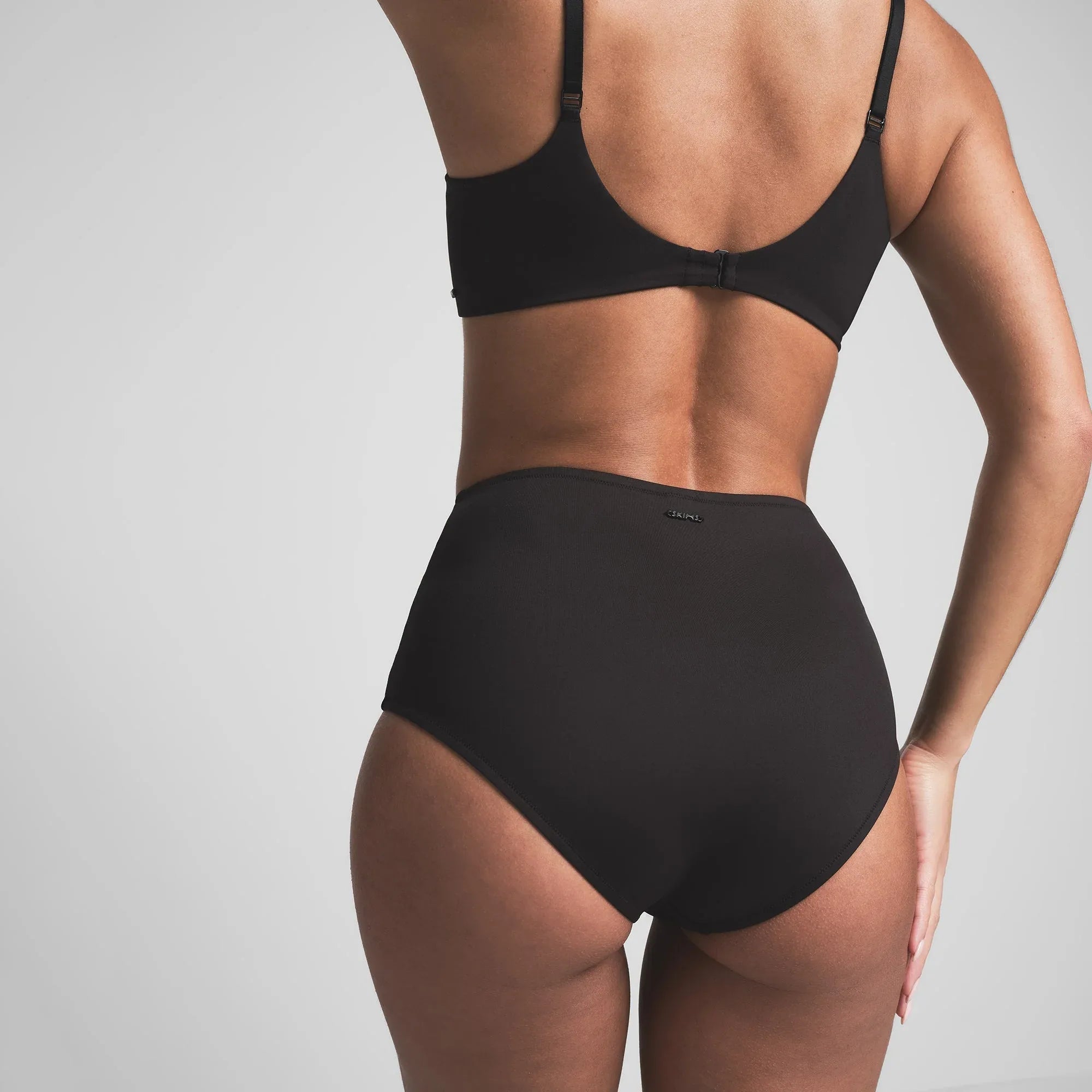 SKIMS SIGNATURE SWIM HIGH-WAISTED BRIEF BIKINI BOTTOM | ONYX - BIKINI ALT - My Suti