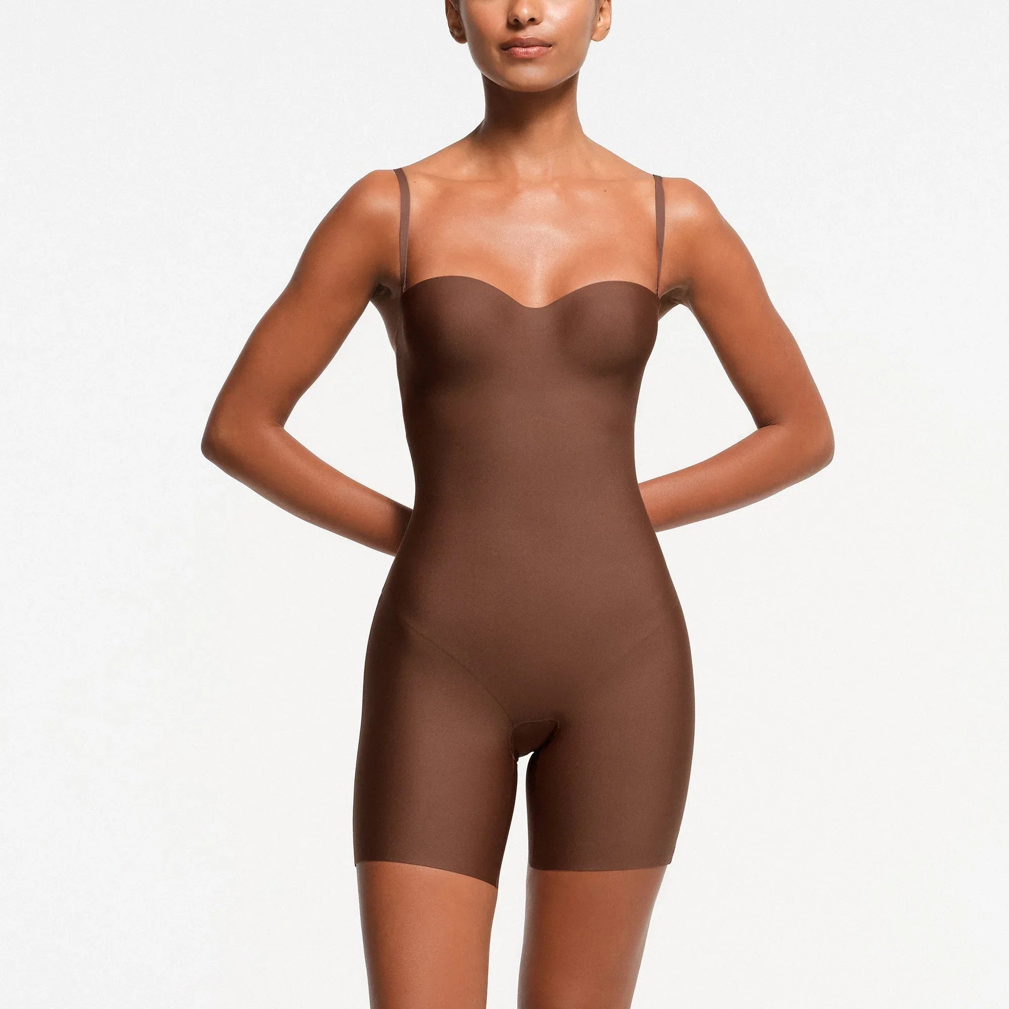SKIMS BODY CORE SCULPT UNDERWIRE MID THIGH BODYSUIT | JASPER - BODYSUIT - My Suti