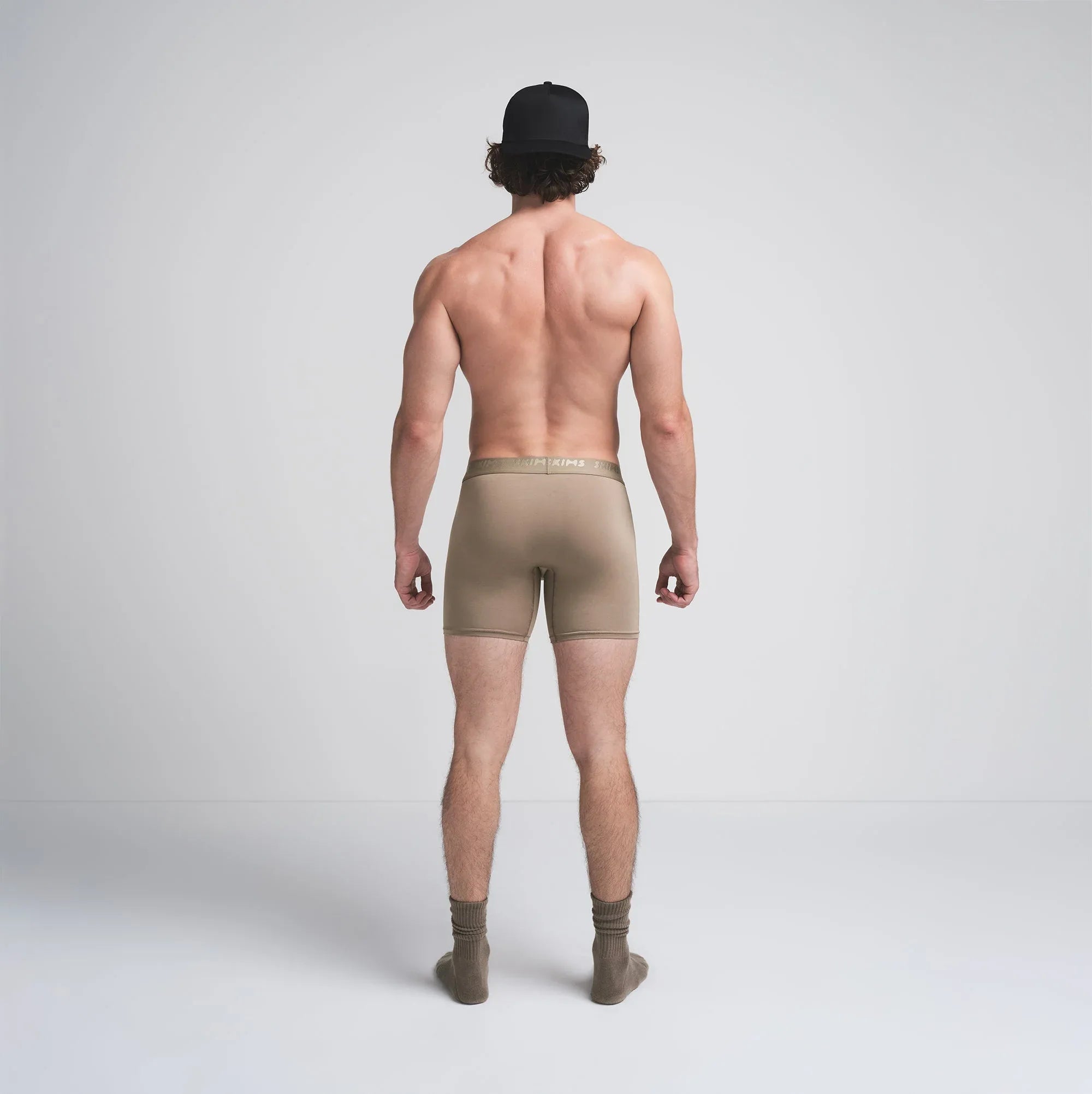SKIMS STRETCH MENS 5" BOXER BRIEF | DESERT - KUTU ŞORT - My Suti