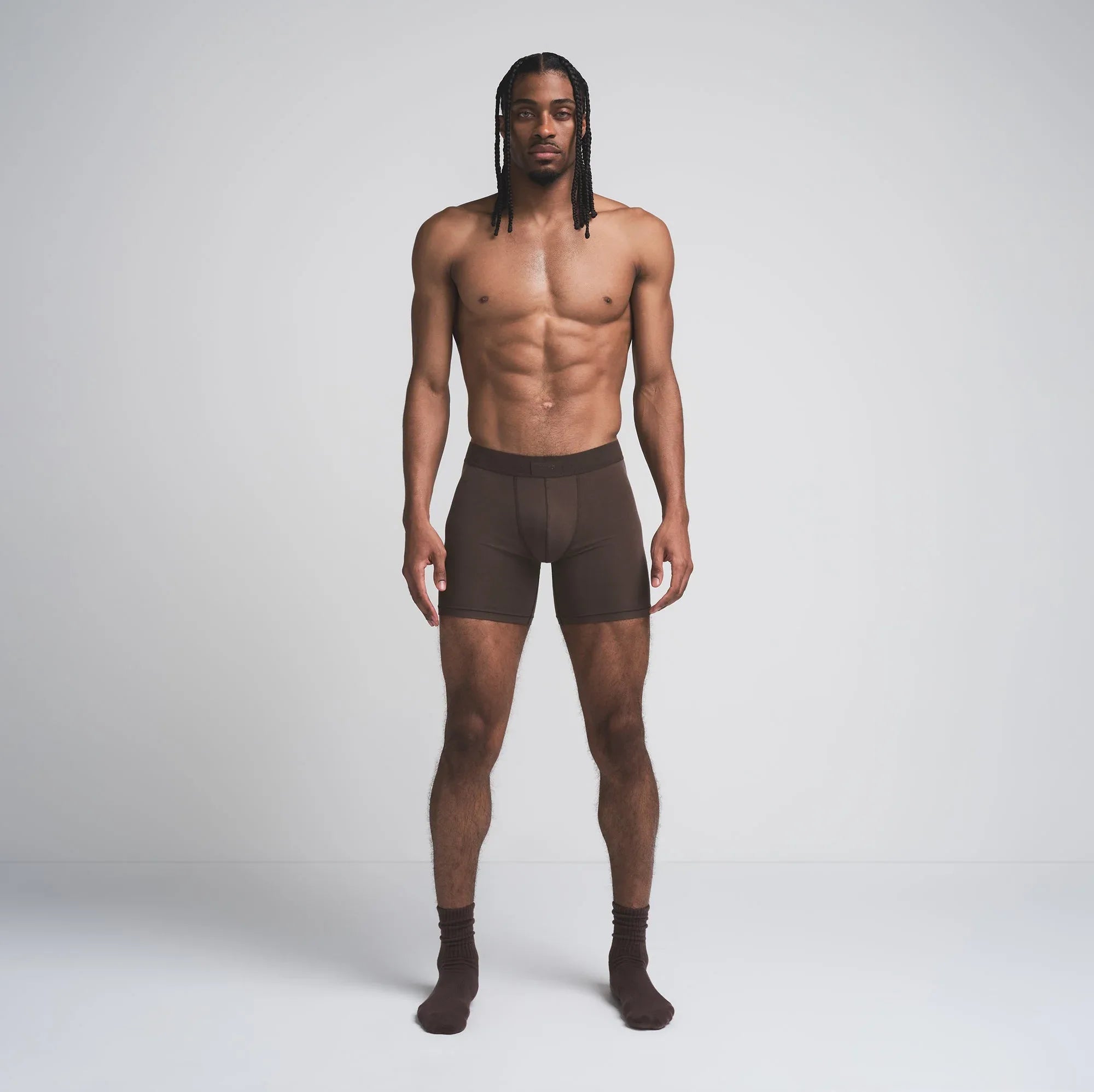 SKIMS COTTON MENS 5" BOXER BRIEF | DARK SEPIA - KUTU BRİEF - My Suti