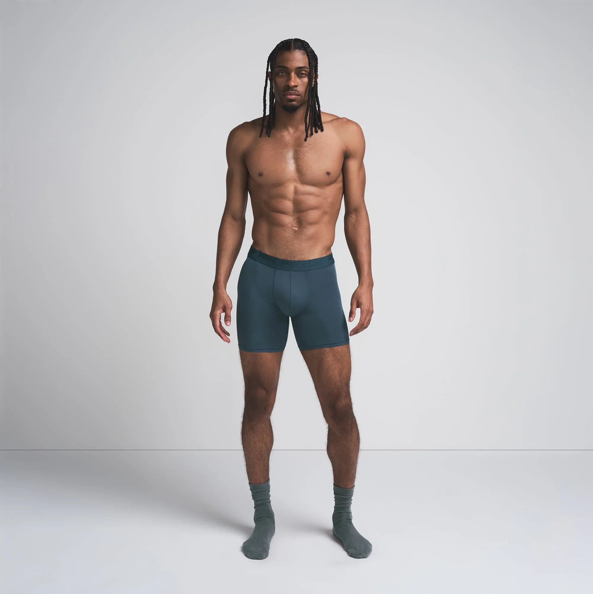 SKIMS STRETCH MENS 5" BOXER BRIEF 3-PACK | INDIGO MULTI - KUTU KALDIRICI - My Suti