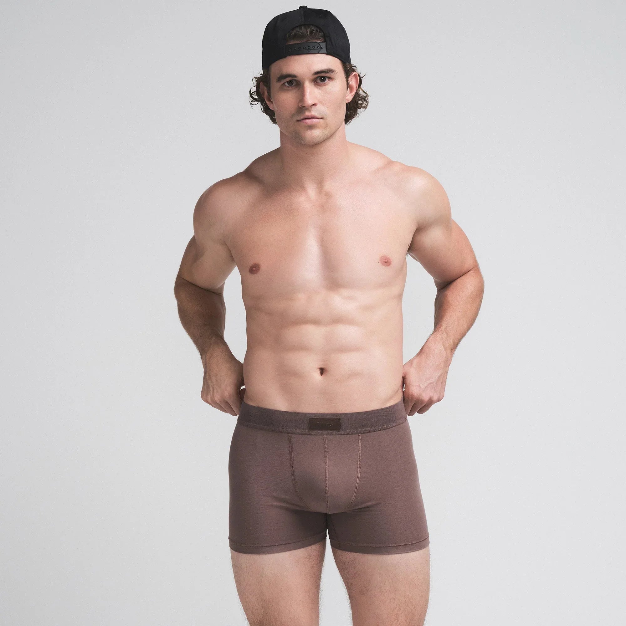 SKIMS COTTON MENS 3" BOXER BRIEF 3-PACK | BUBBLE GUM UMBER MULTI - KUTU KALIP ŞORT - My Suti