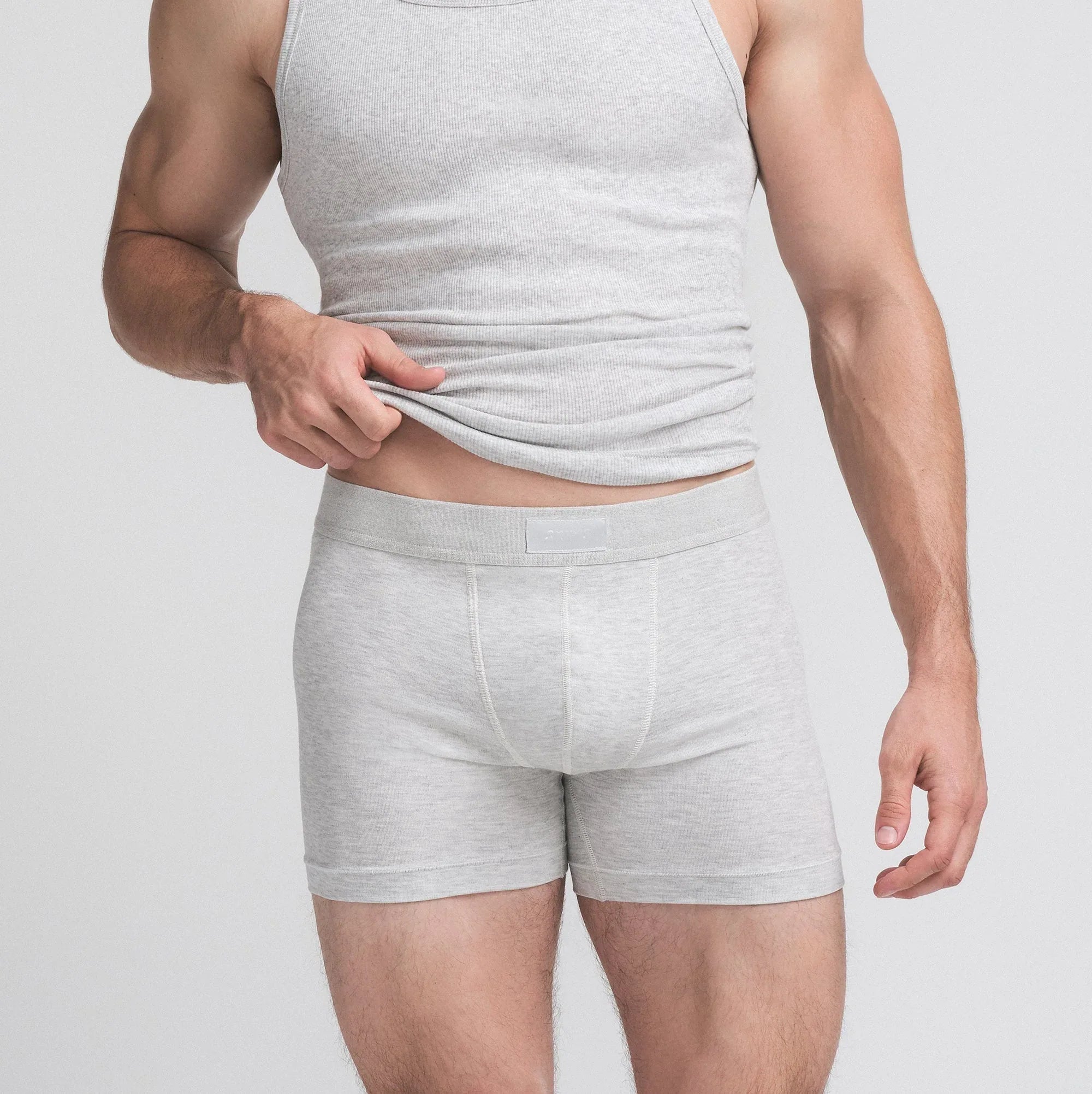 SKIMS COTTON MENS 3" BOXER BRIEF 3-PACK | BUBBLE GUM UMBER MULTI - KUTU KALIP ŞORT - My Suti