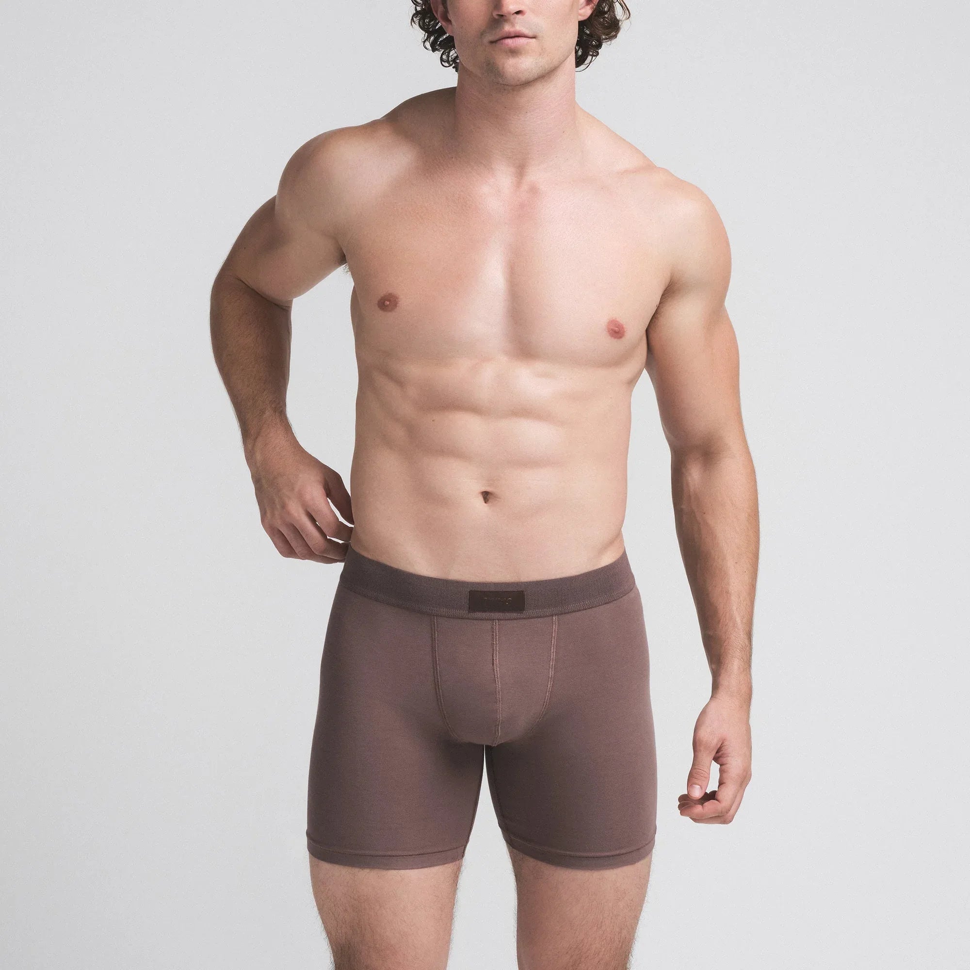 SKIMS COTTON MENS 5" BOXER BRIEF 3-PACK | BUBBLE GUM UMBER MULTI - KUTU KALIP ŞORT - My Suti