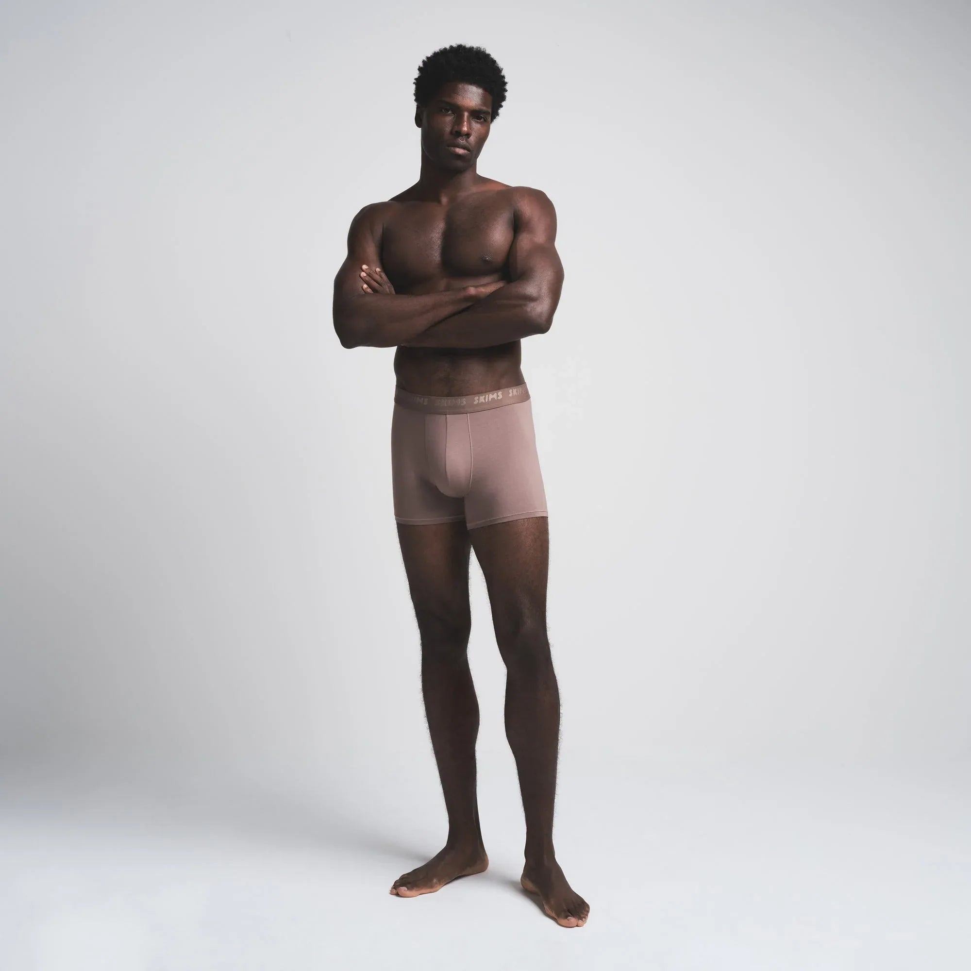 SKIMS STRETCH MENS 3" BOXER BRIEF 5-PACK | COCOA MULTI - KUTU KALIP ŞORT - My Suti