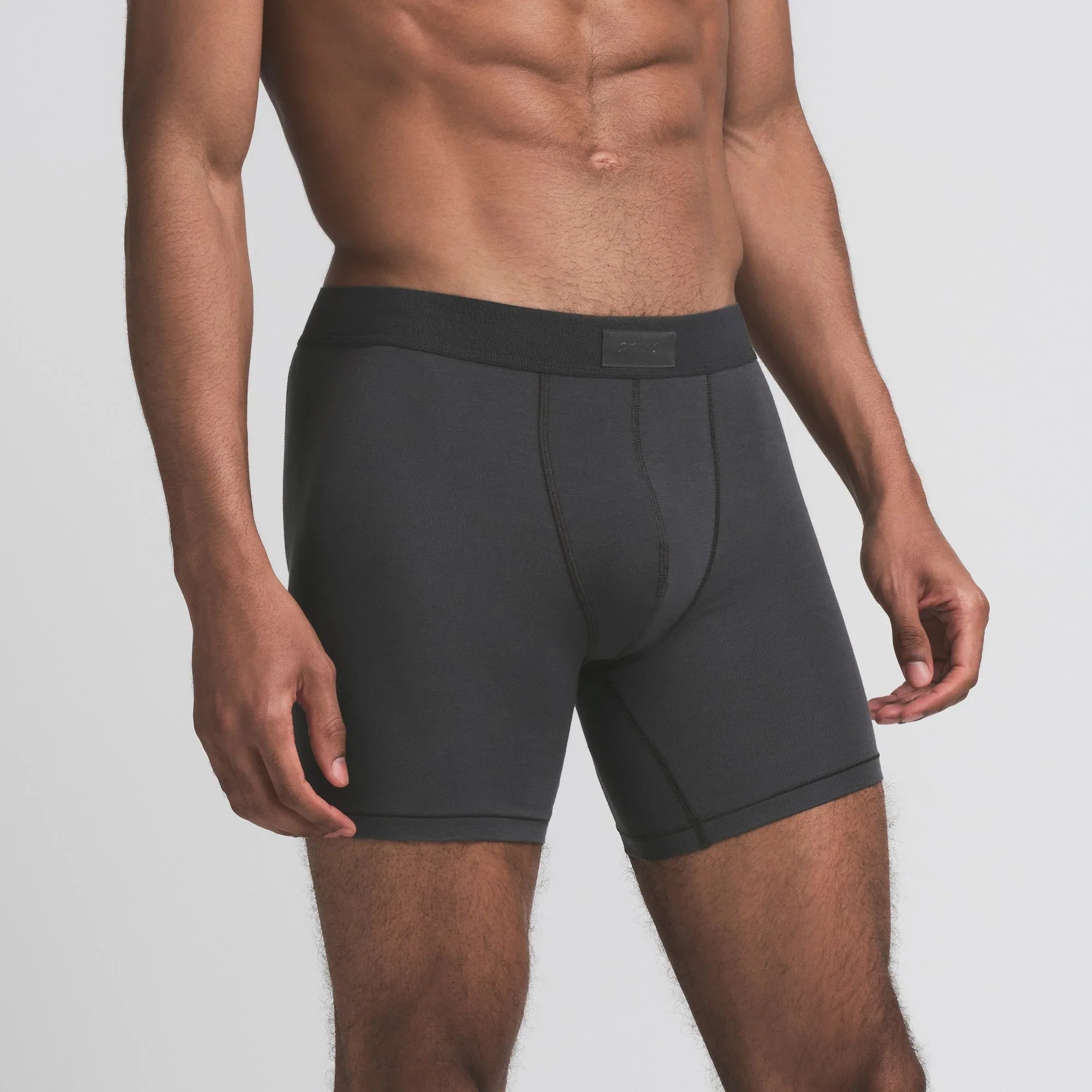 SKIMS COTTON MENS 5" BOXER BRIEF 5-PACK | DARK SEPIA ONYX MULTI - KUTU KALIP ŞORT - My Suti