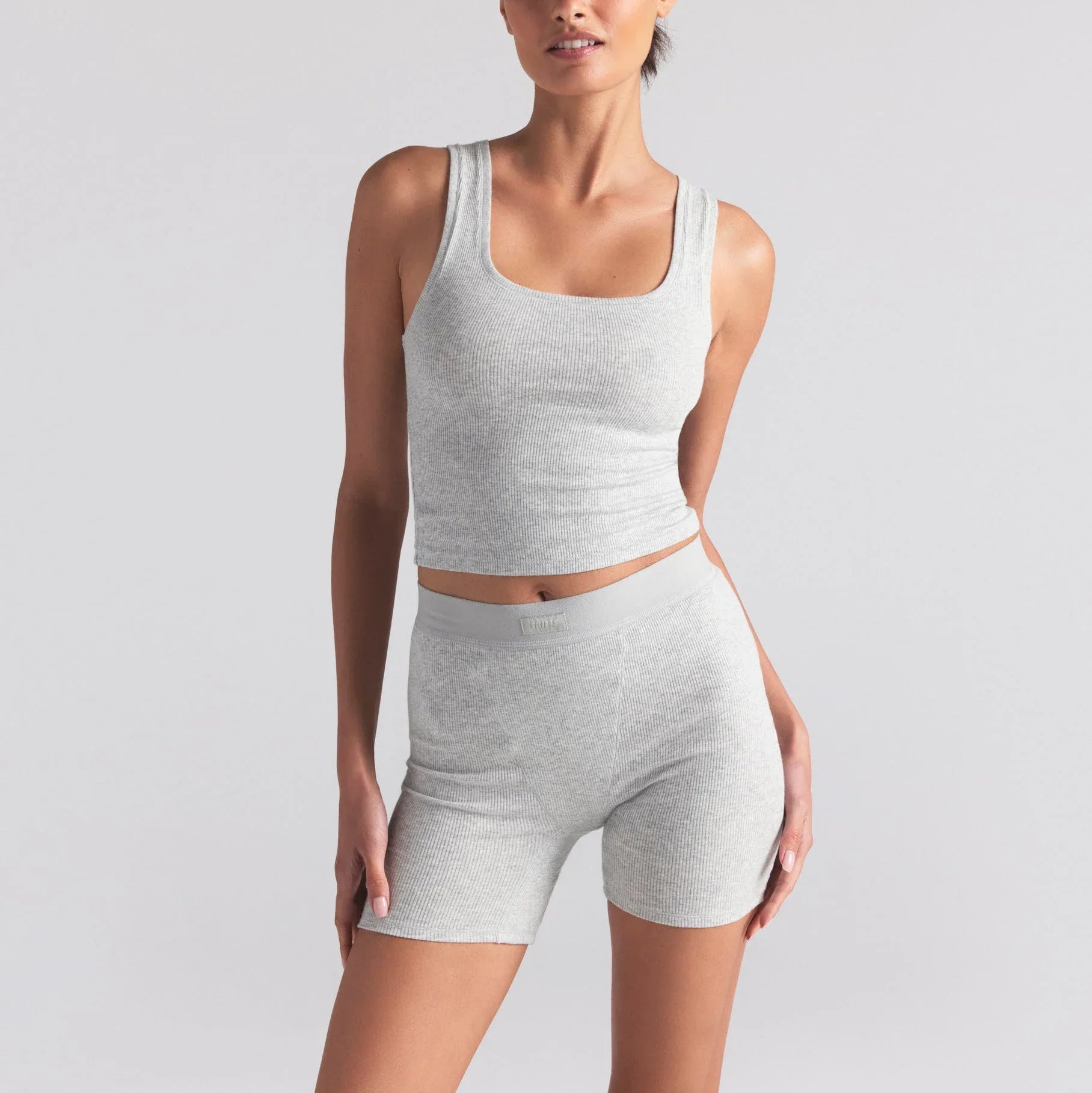 SKIMS COTTON RIB BOXER 3-PACK | BLUE QUARTZ CLOUD MULTI - KÜLOT - My Suti