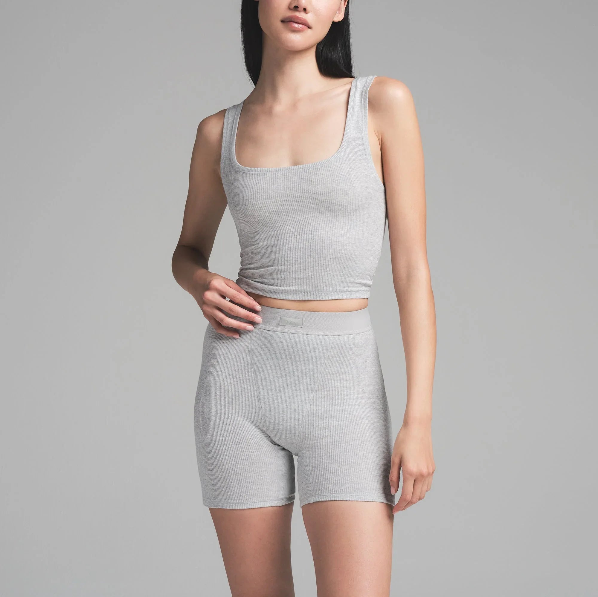 SKIMS COTTON RIB BOXER 3-PACK | SUGAR PINK MULTI - KUTU - My Suti