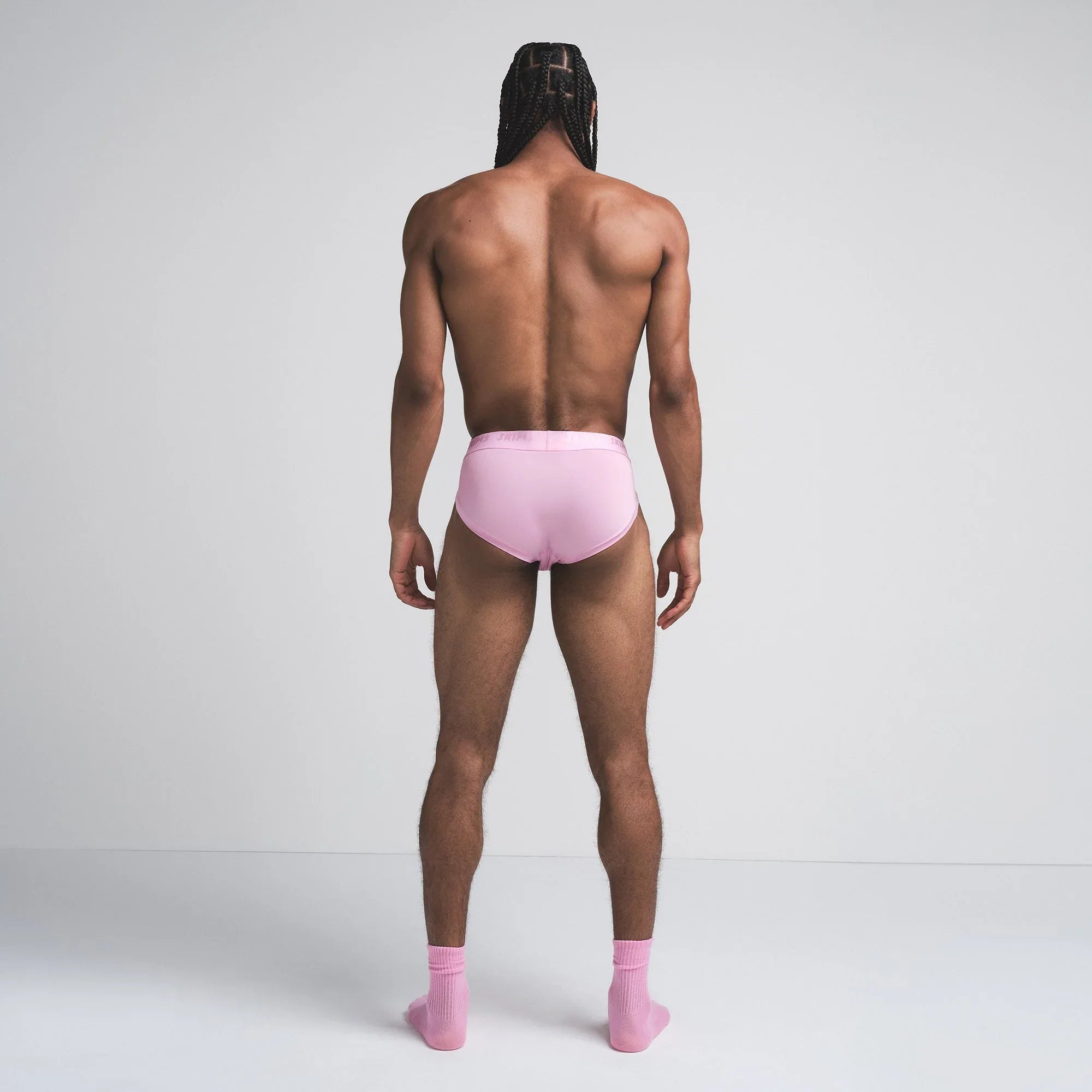 SKIMS STRETCH MENS BRIEF 3-PACK | BUBBLE GUM MIRROR MULTI - KÜLOT - My Suti