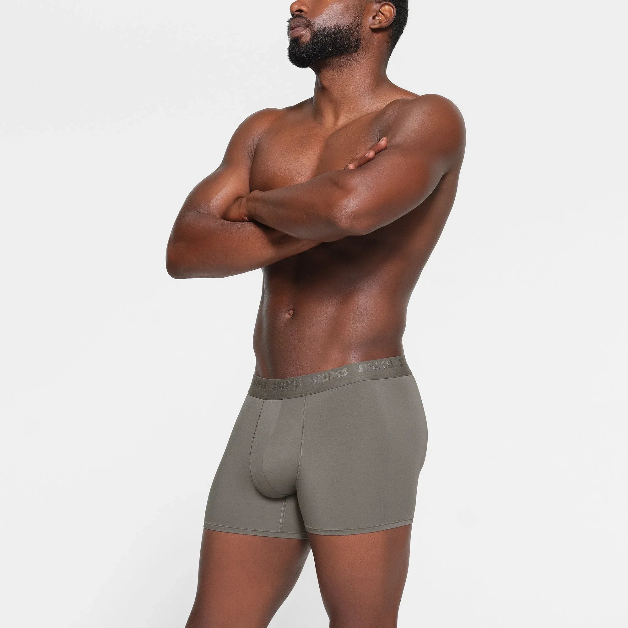 SKIMS STRETCH MENS 3" BOXER BRIEF | GUNMETAL - KUTU ŞORT - My Suti