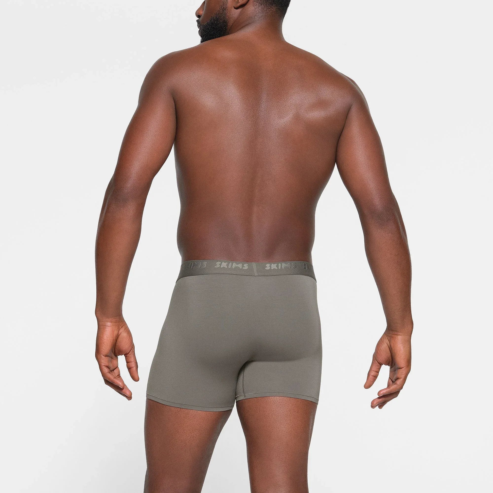 SKIMS STRETCH MENS 3" BOXER BRIEF | GUNMETAL - KUTU ŞORT - My Suti
