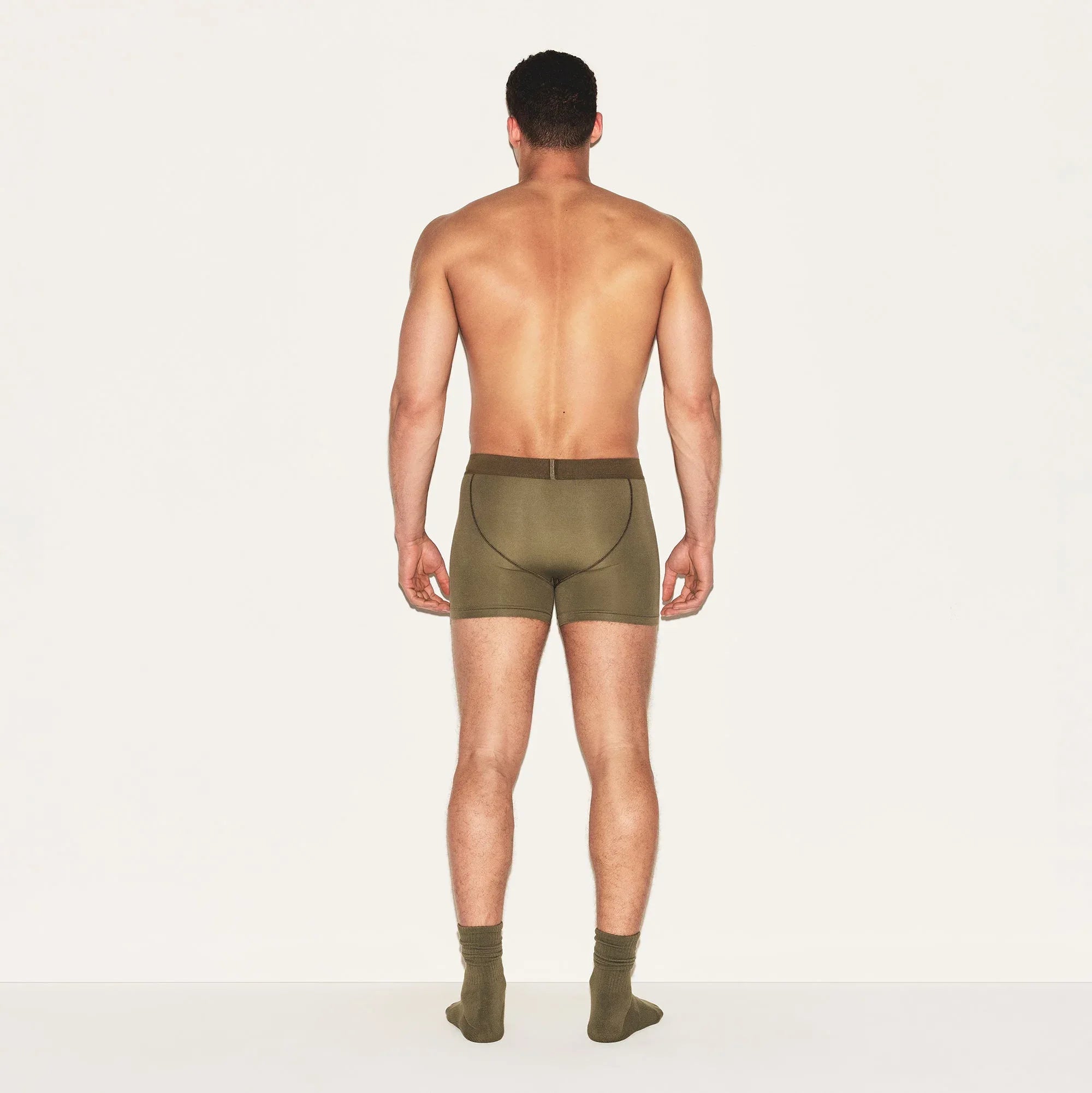 SKIMS COTTON MENS 3" BOXER BRIEF | ARMY - KUTU ŞORT - My Suti