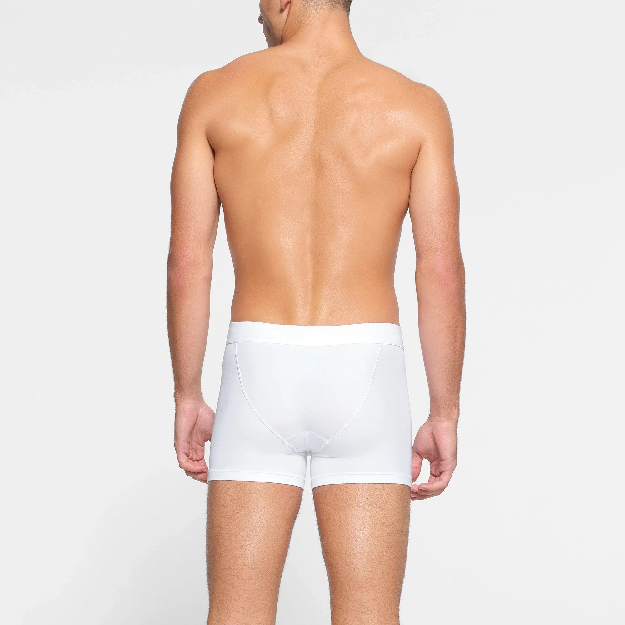 SKIMS COTTON MENS 3" BOXER BRIEF | CHALK - KUTU BRİF - My Suti
