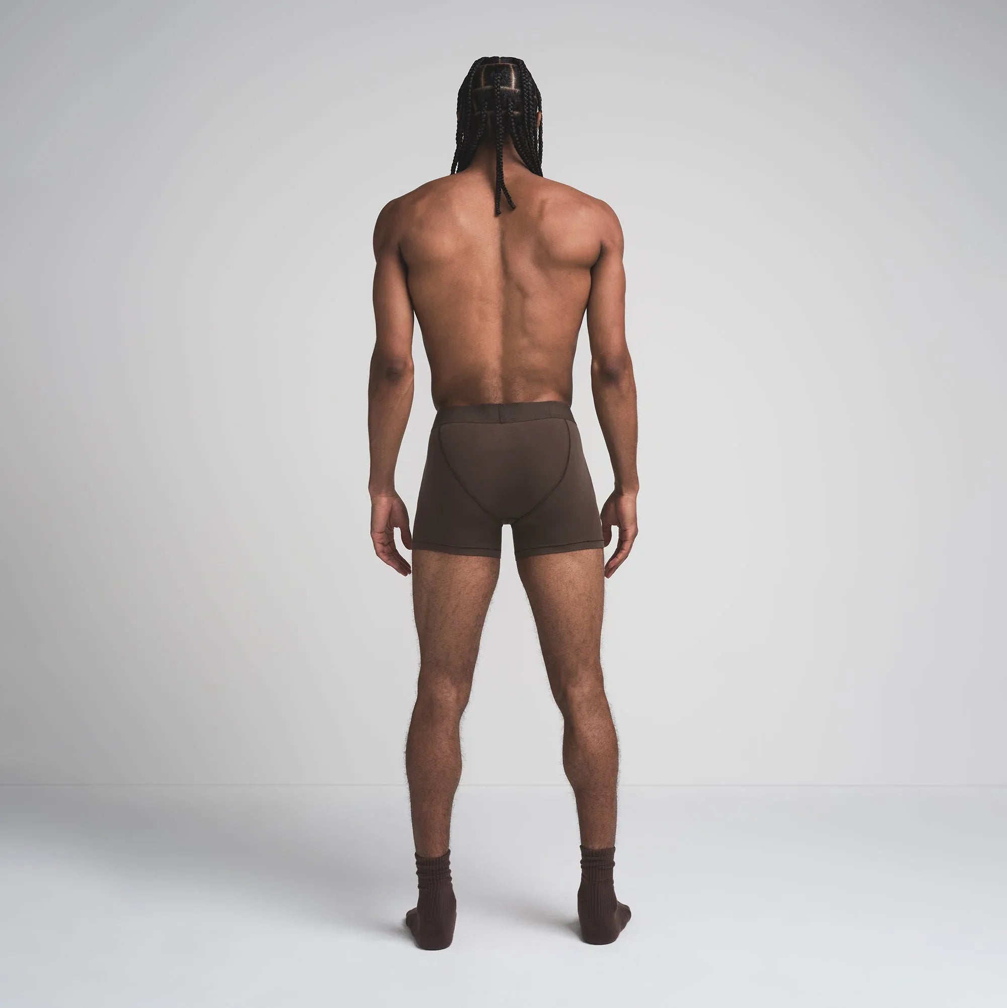 SKIMS COTTON MENS 3" BOXER BRIEF | DARK SEPIA - KUTU ŞORT - My Suti