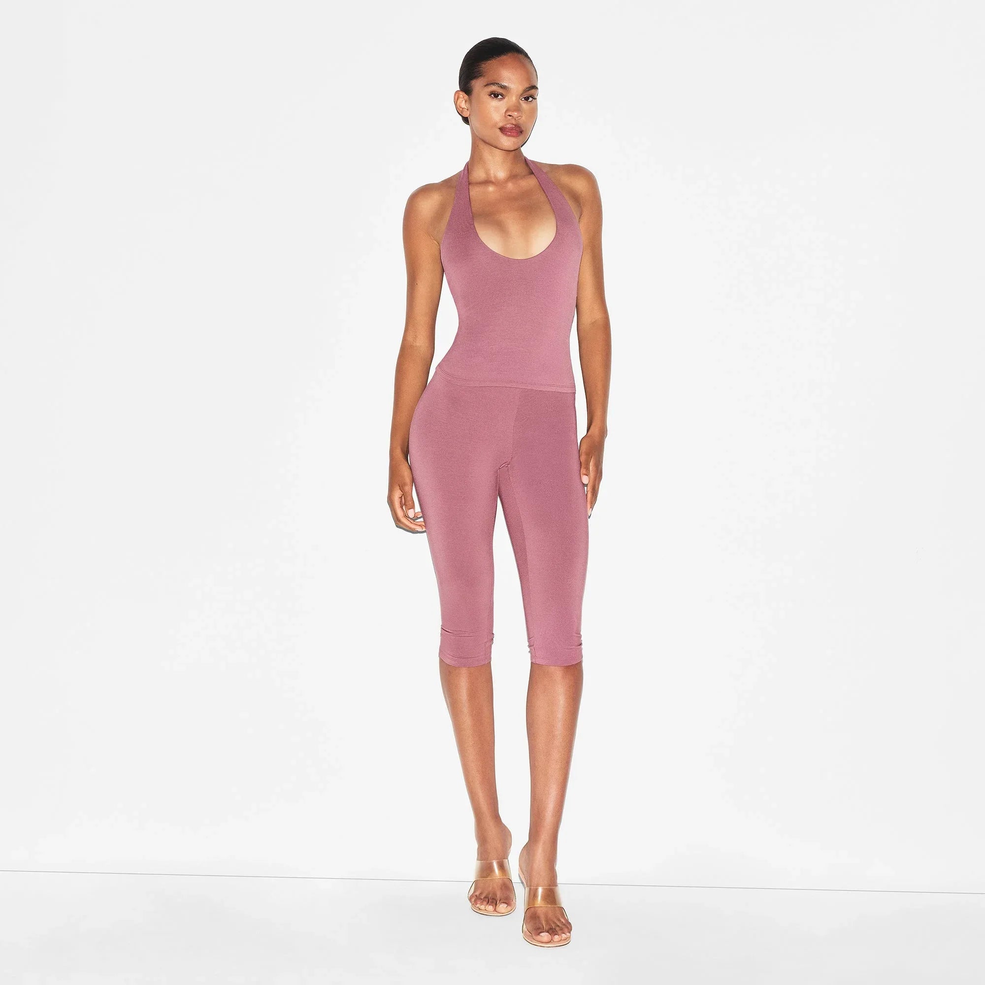 SKIMS SMOOTH LAYERS CAPRI | REDWOOD - TAYT - My Suti