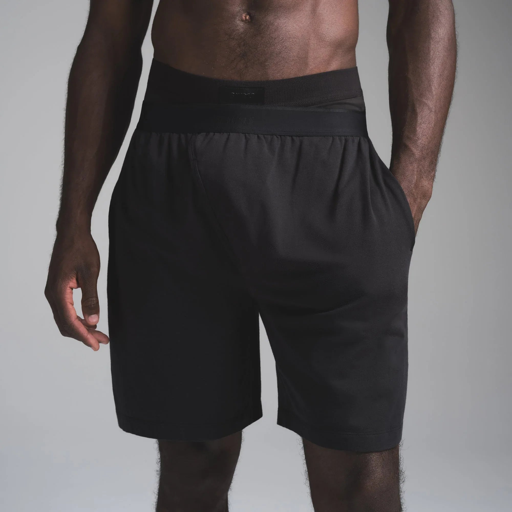 SKIMS JERSEY SLEEP MENS SHORT | OBSIDIAN - KıSA ŞORT - My Suti
