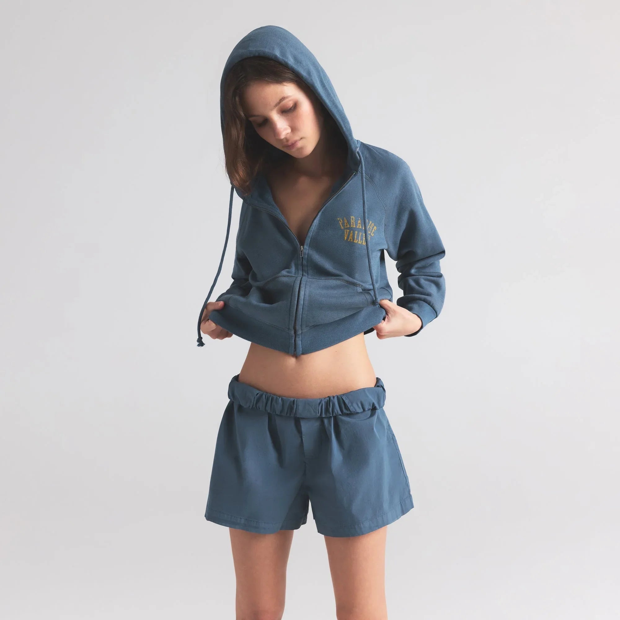 SKIMS COTTON POPLIN BOXER | HARBOR - KUTU - My Suti