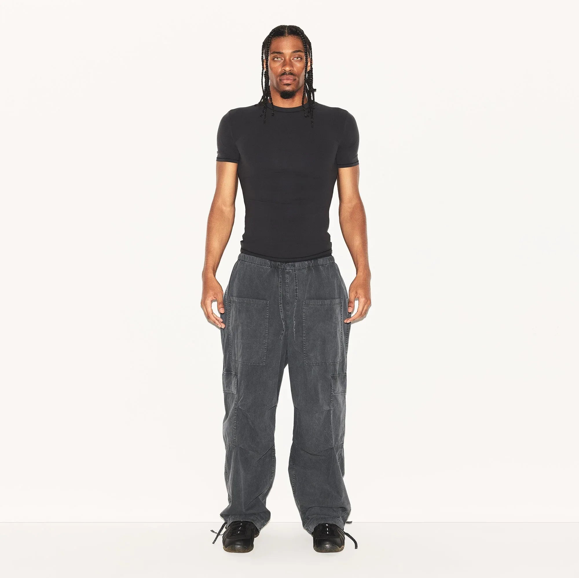 SKIMS WOVEN MENS CARGO PANT | ASH - PANTOLON - My Suti