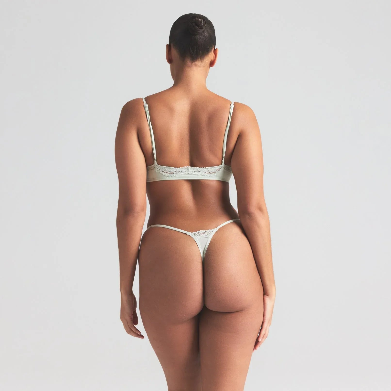 SKIMS FITS EVERYBODY LACE SCOOP BRALETTE | SPEARMINT - SÜTYEN - My Suti