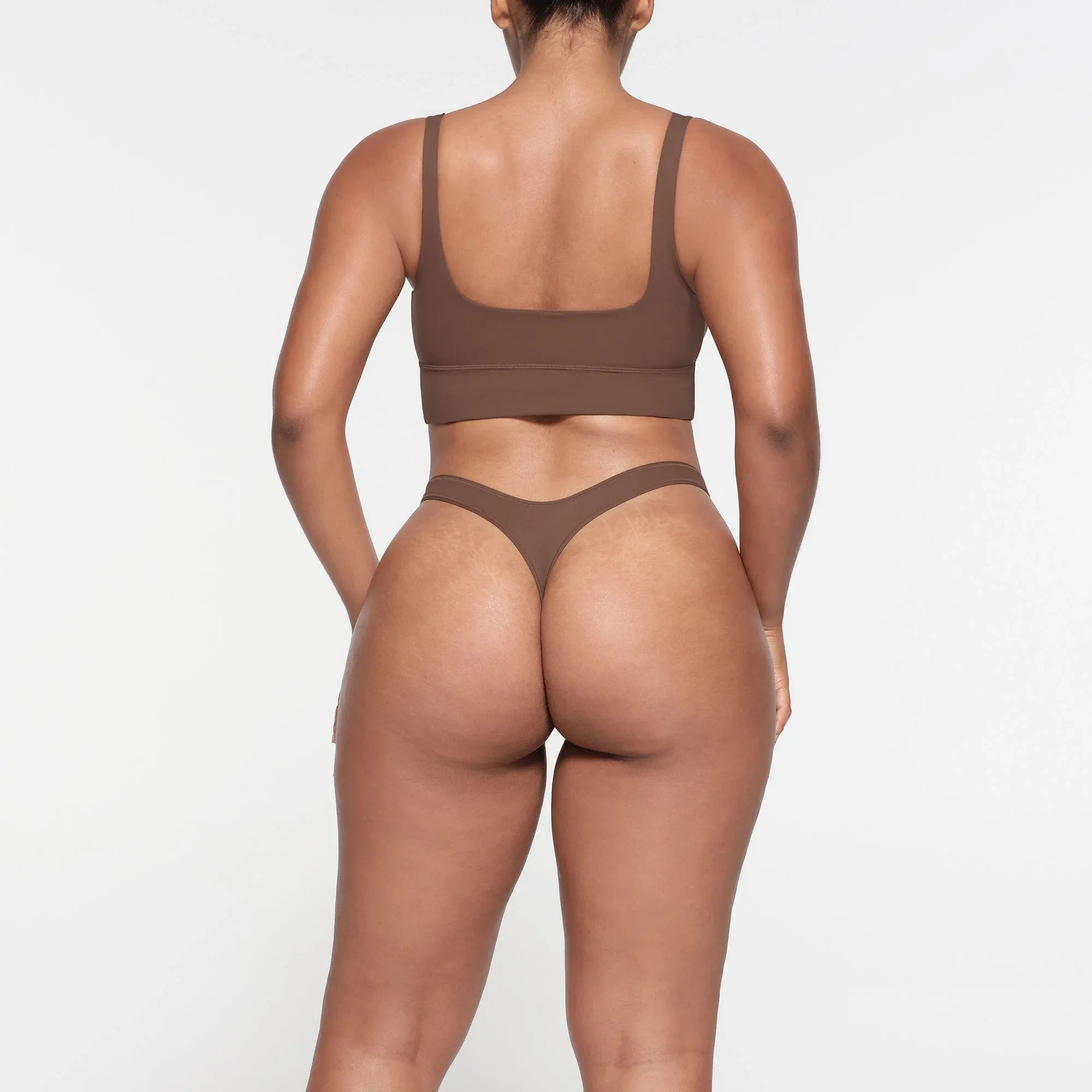 SKIMS FITS EVERYBODY SQUARE NECK LONGLINE BRALETTE | JASPER - SÜTYEN - My Suti