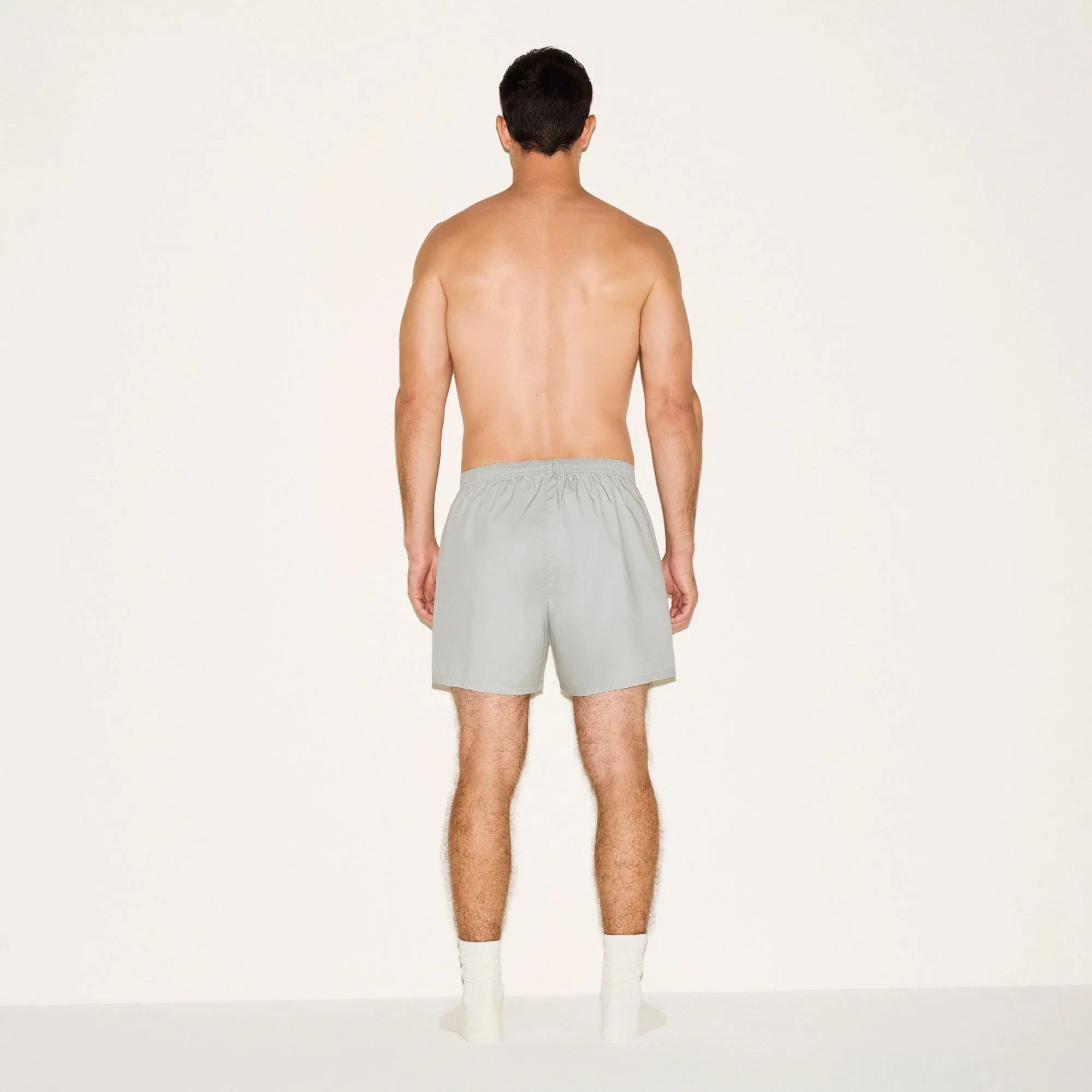 SKIMS COTTON POPLIN MENS BOXER | MERCURY - KUTU ŞORT - My Suti