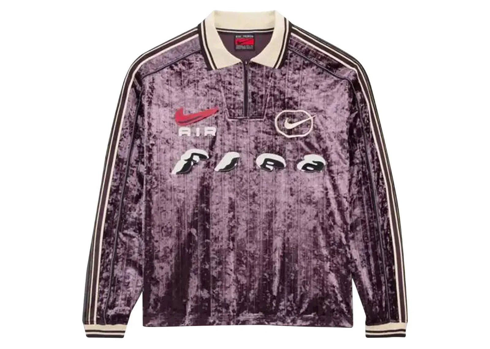 Nike Cactus Plant Flea Market CPFM x Nike Flea Soccer Jersey Burgundy Ash - My Suti