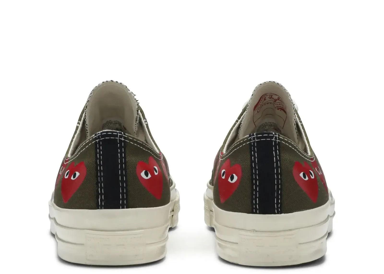 Converse Chuck Taylor All Star 70 Ox Comme Des Garcons Multi Heart Green - My Suti