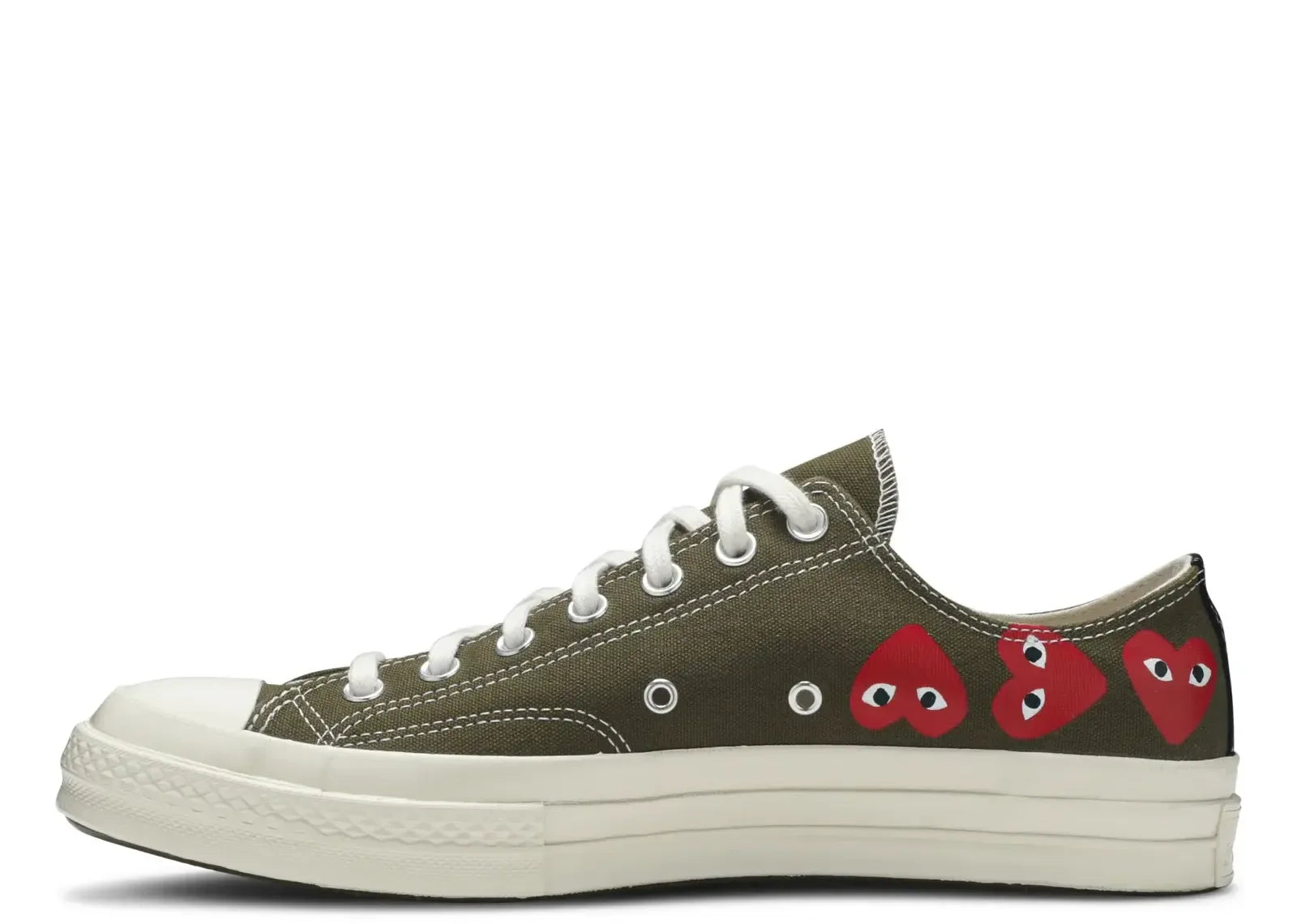 Converse Chuck Taylor All Star 70 Ox Comme Des Garcons Multi Heart Green - My Suti