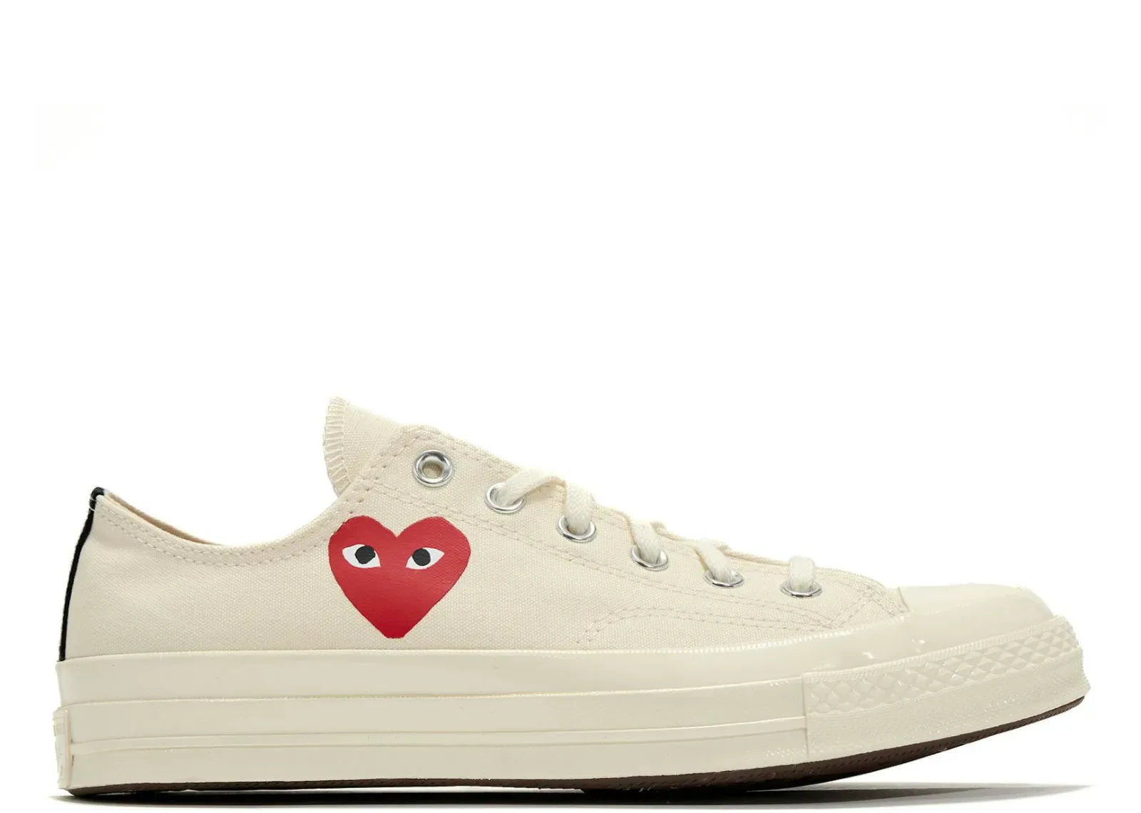 Converse Chuck Taylor All Star 70 Ox Comme Des Garcons PLAY Single Heart Milk - My Suti