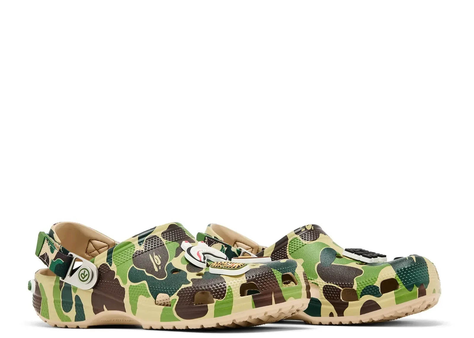 Crocs Classic Clog A Bathing Ape ABC Camo Green - My Suti