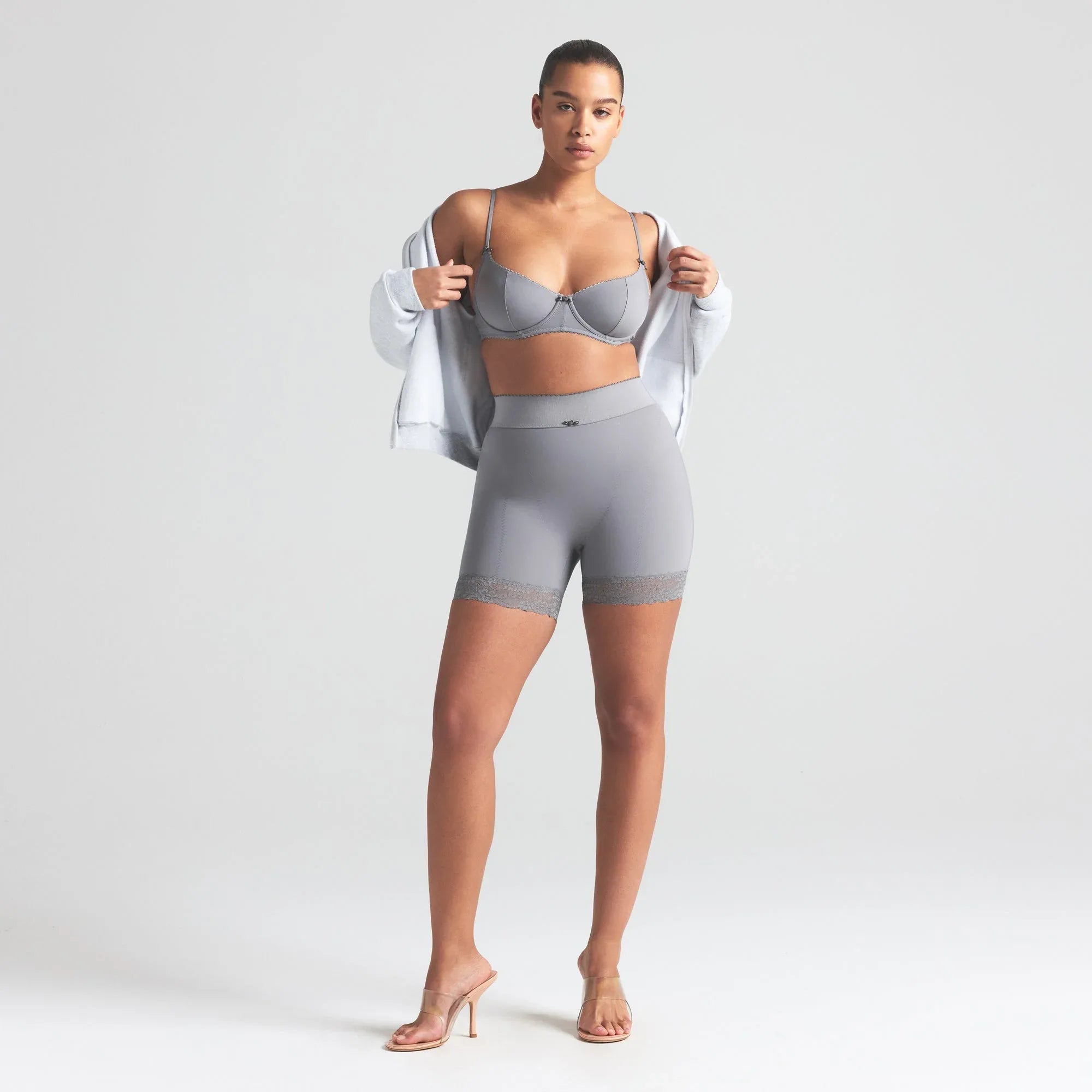 SKIMS VINTAGE SHAPEWEAR UNLINED DEMI BRA | SHADOW - SÜTYEN - My Suti