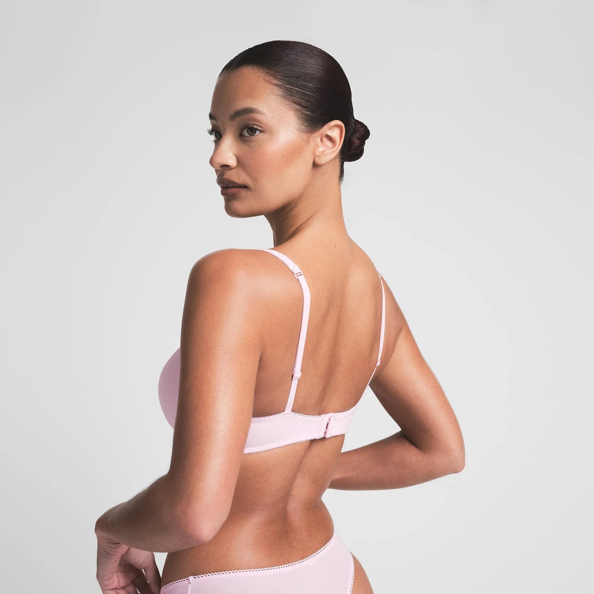 SKIMS FITS EVERYBODY PICOT T-SHIRT BRA | CHERRY BLOSSOM TONAL - SÜTYEN - My Suti