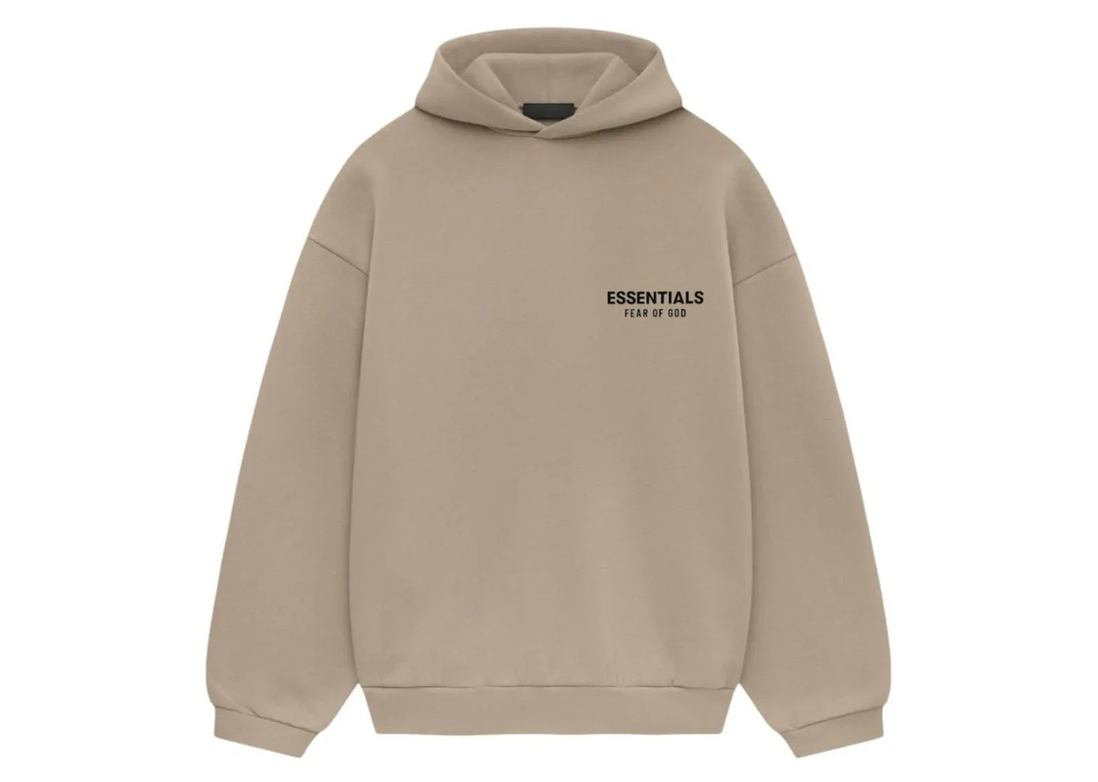 Fear Of God Essentials Fleece Hoodie Desert Sand - My Suti