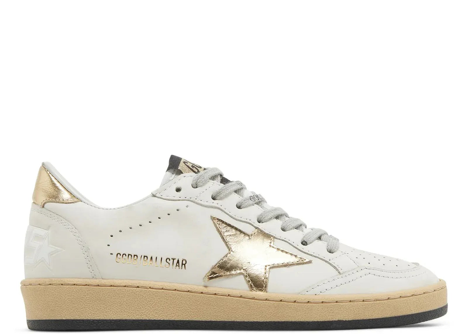 Golden Goose Ball-Star Gold Star Gold Heel - My Suti