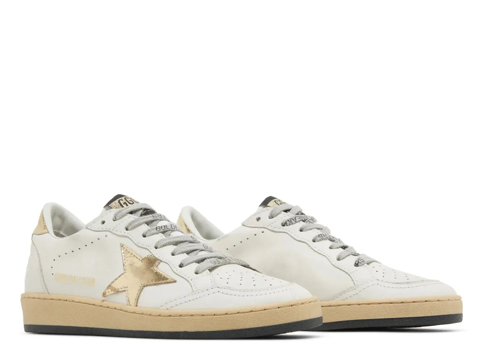 Golden Goose Ball-Star Gold Star Gold Heel - My Suti