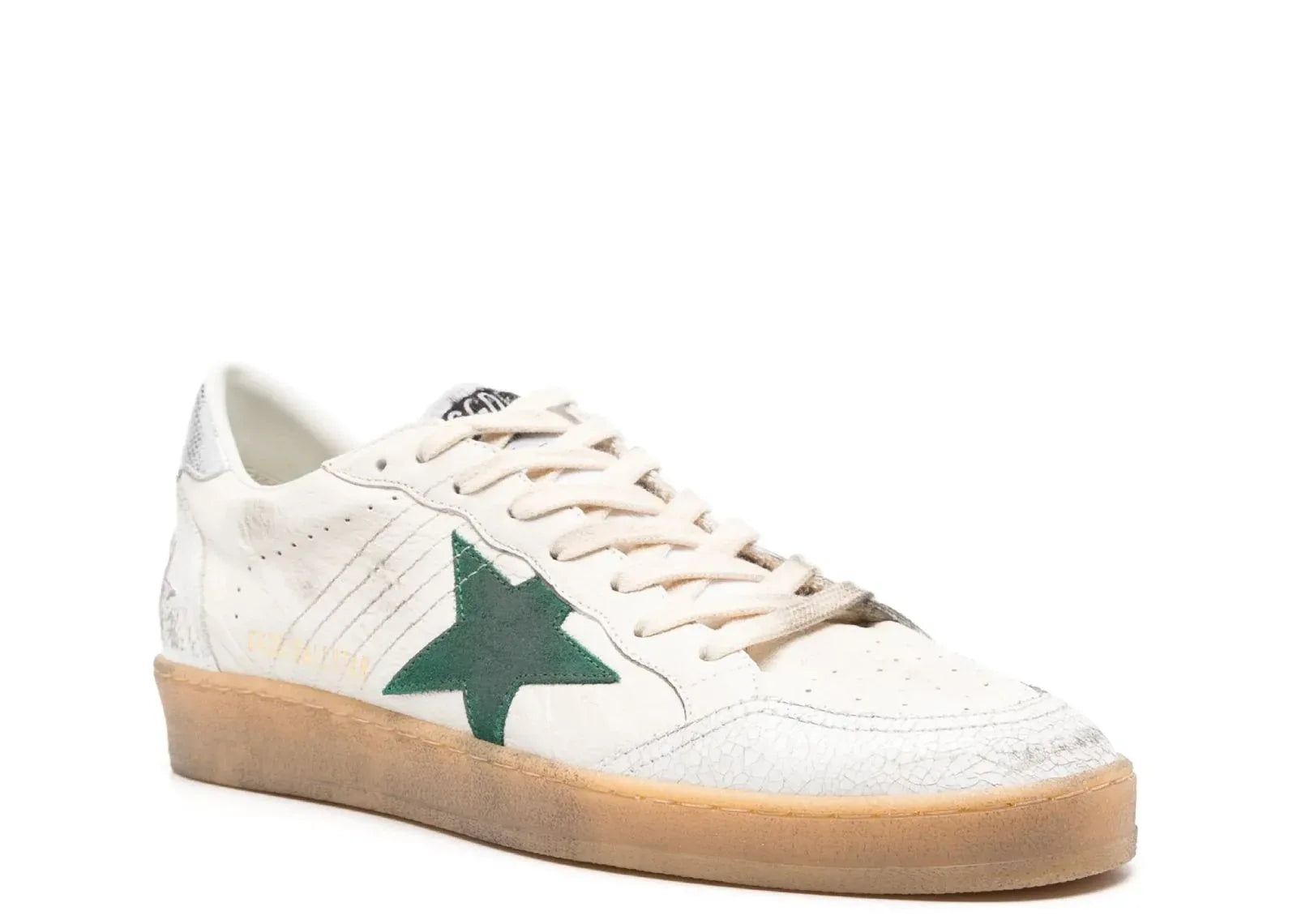 Golden Goose Ball-Star White Green Silver - My Suti