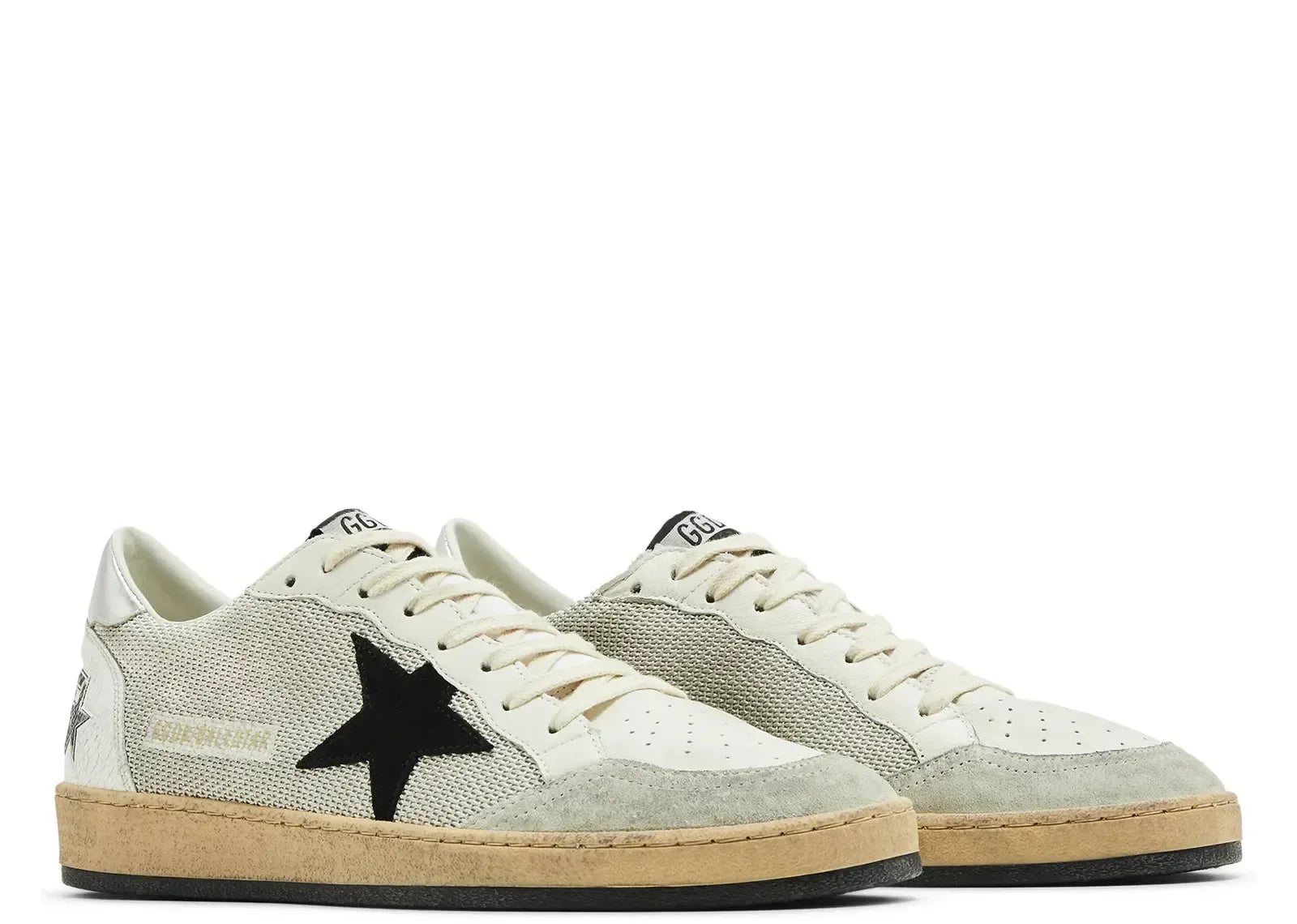 Golden Goose Ball-Star White Leather Distressed - My Suti