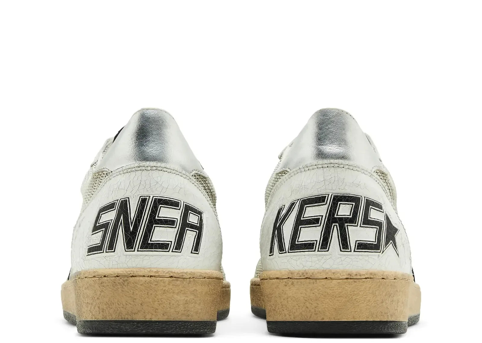 Golden Goose Ball-Star White Leather Distressed - My Suti