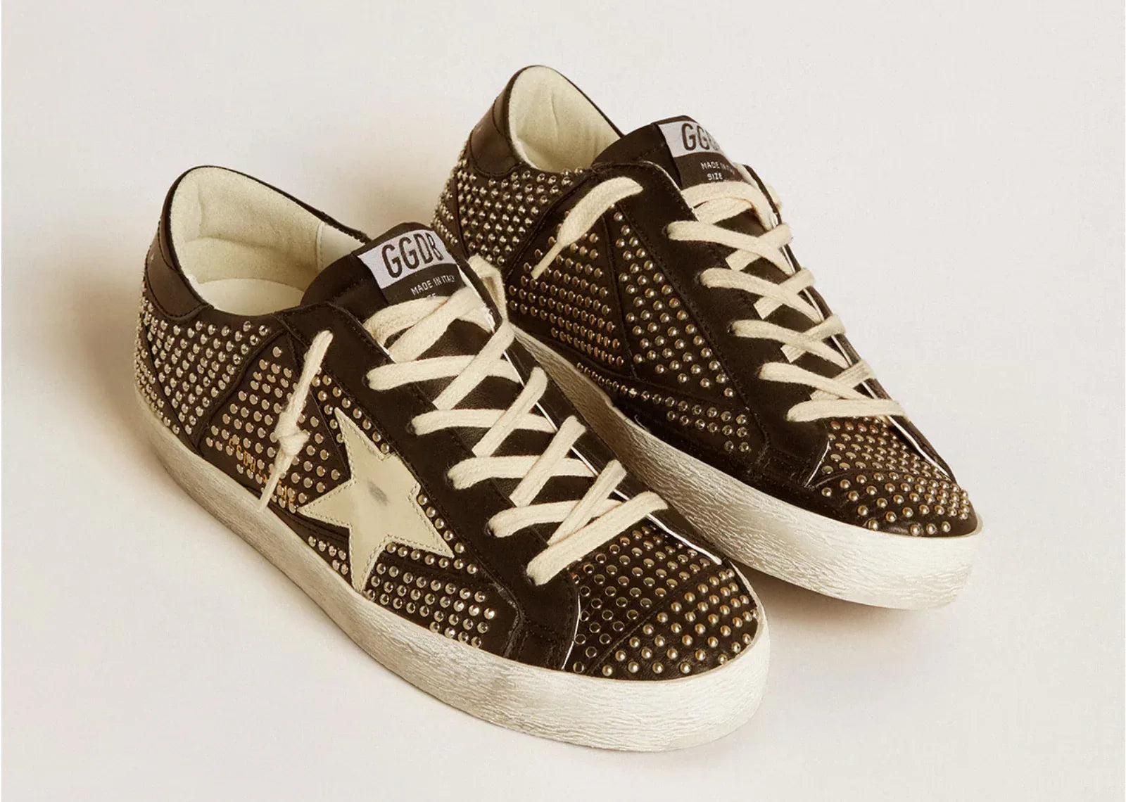 Golden Goose Super-Star Black Nappa Silver - My Suti