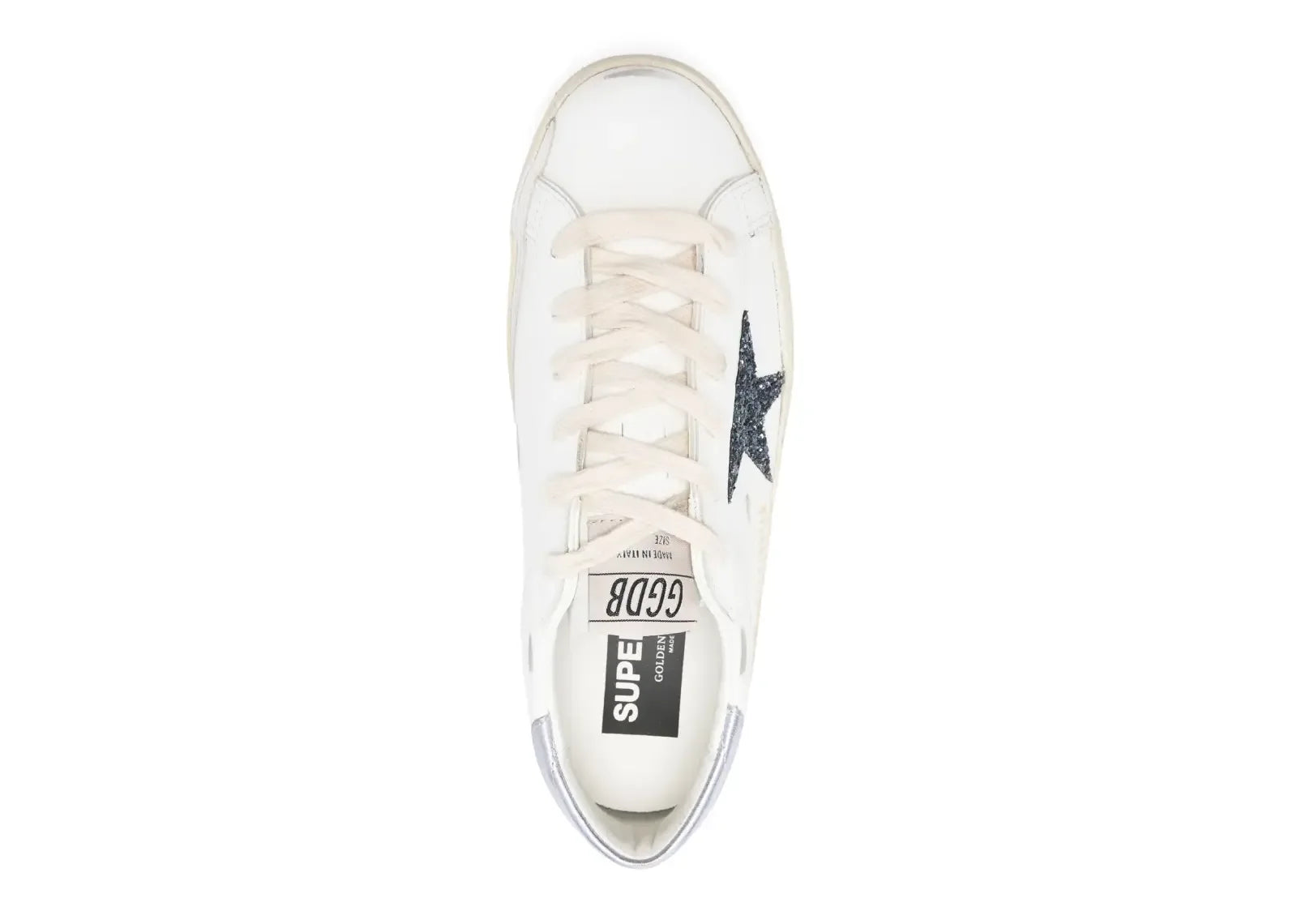 Golden Goose Super-Star White Black Glicine - My Suti