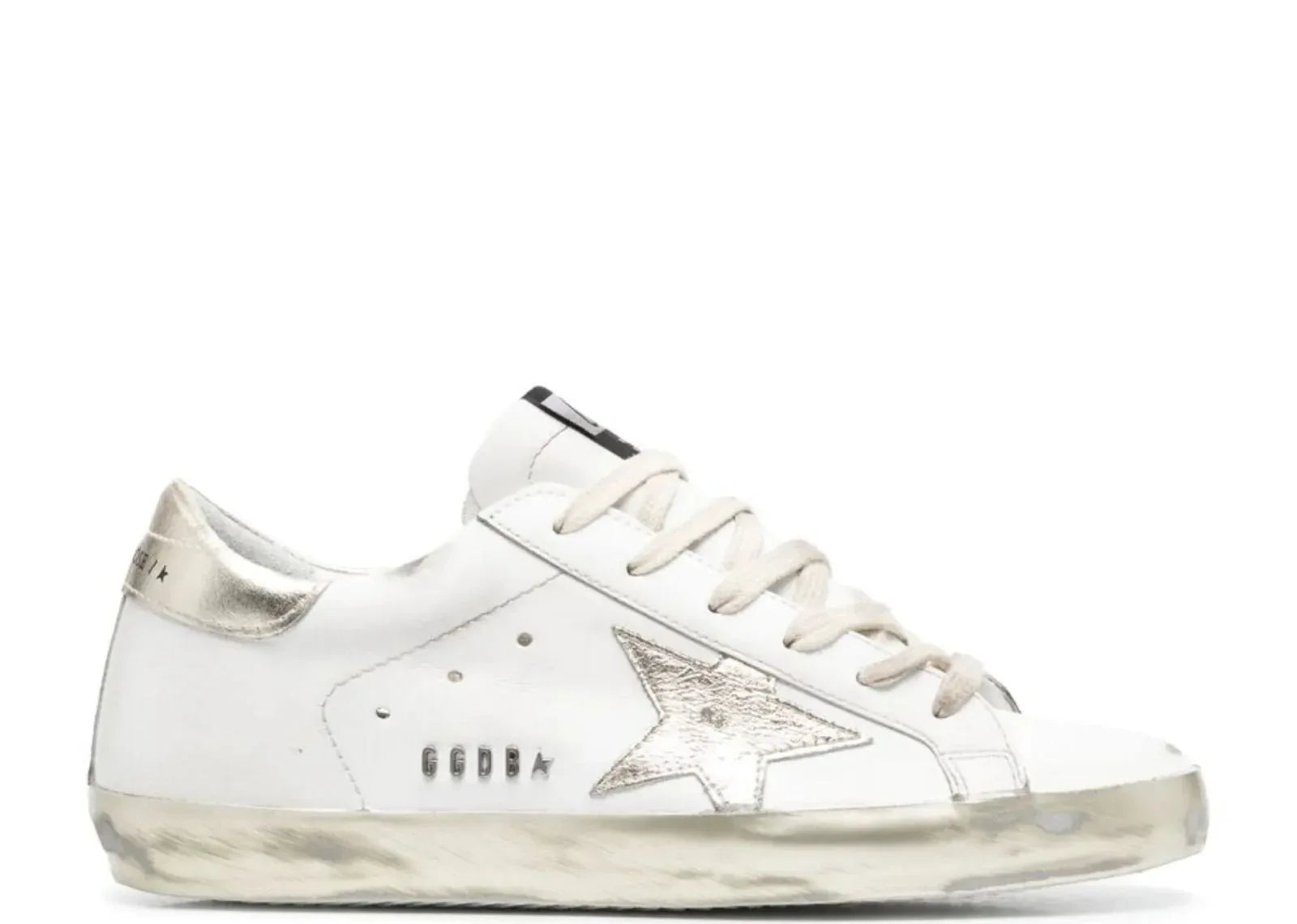Golden Goose Super-Star White Gold Sparkle - My Suti