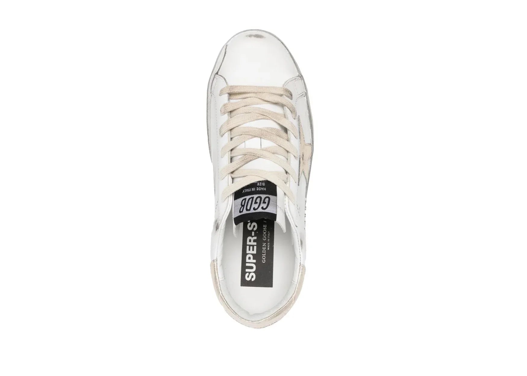 Golden Goose Super-Star White Gold Sparkle - My Suti