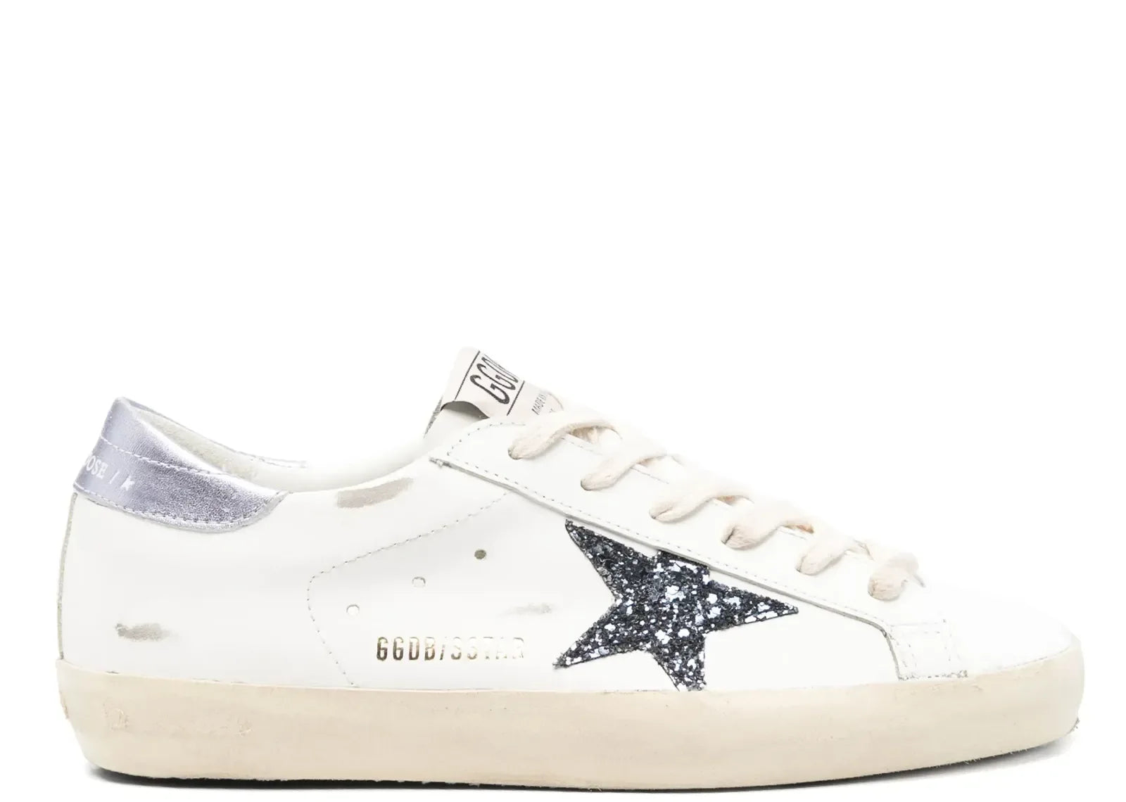 Golden Goose Super-Star White Leather Padded Ankle - My Suti